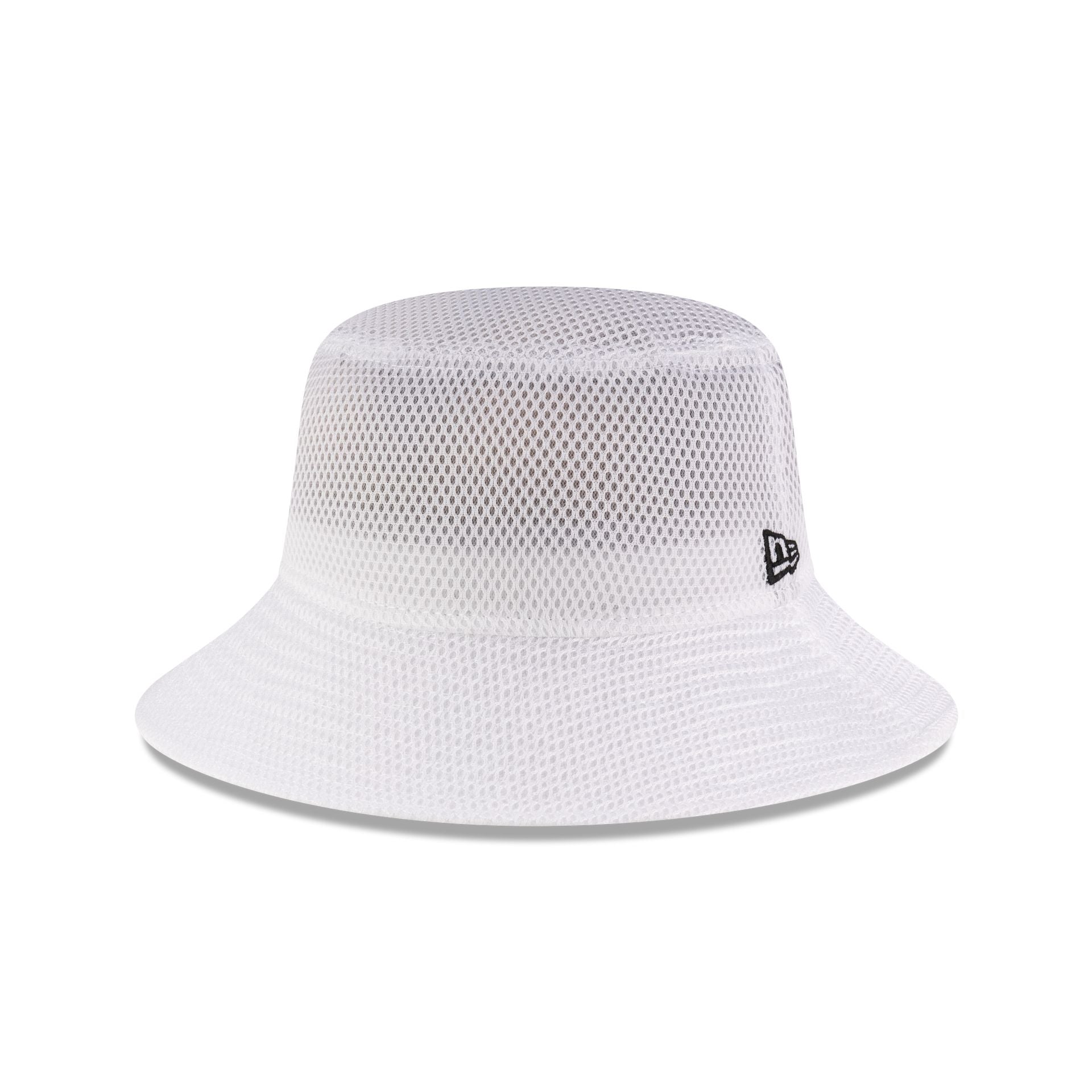 new era Air Mesh White Bucket Hat