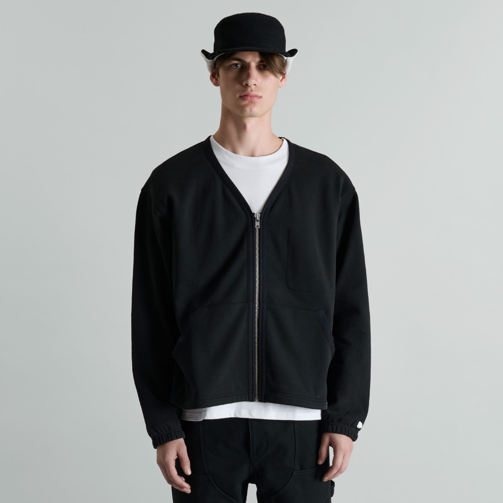 new era Albright Zip Cardigan