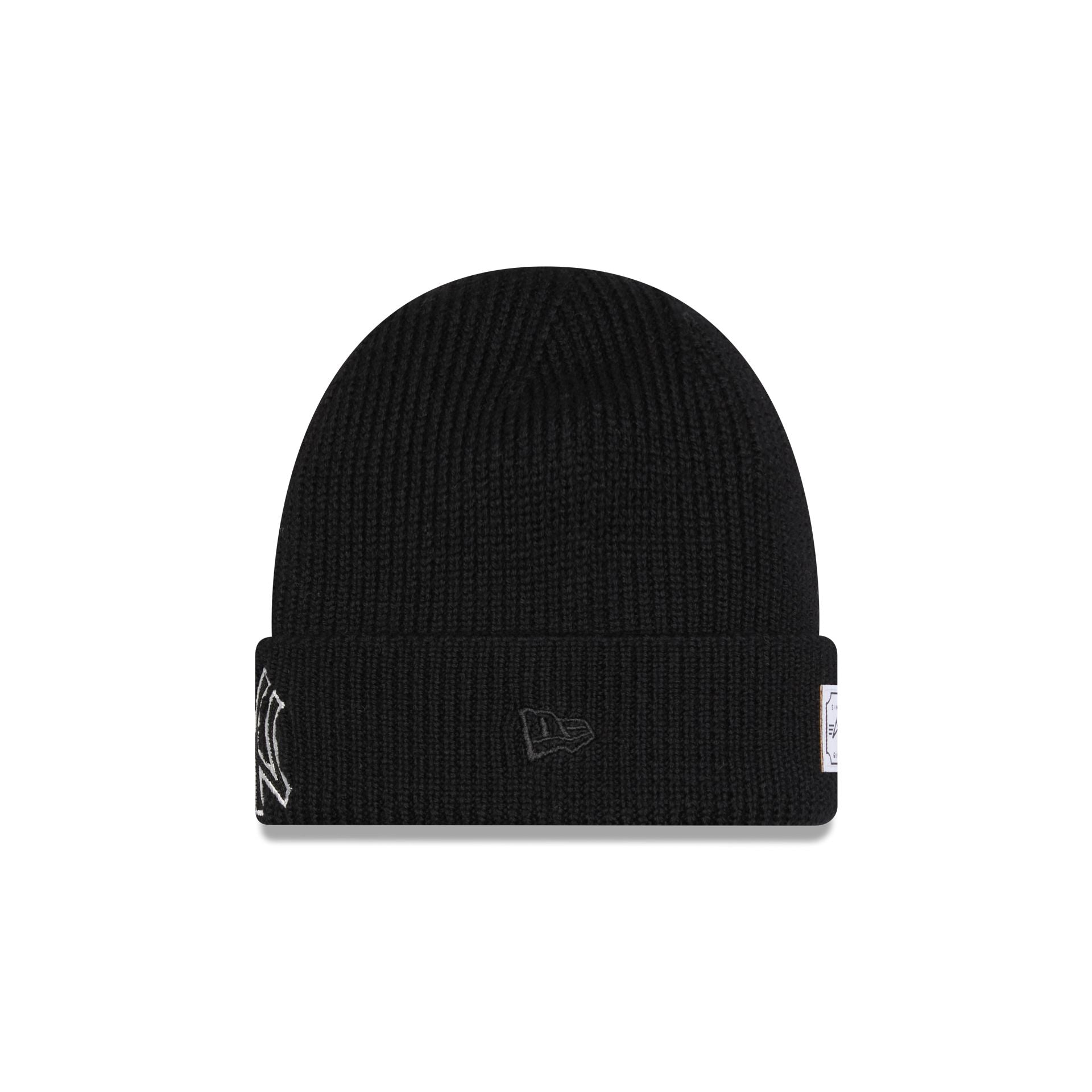 New Era Alpha Industries Black Cuff Knit