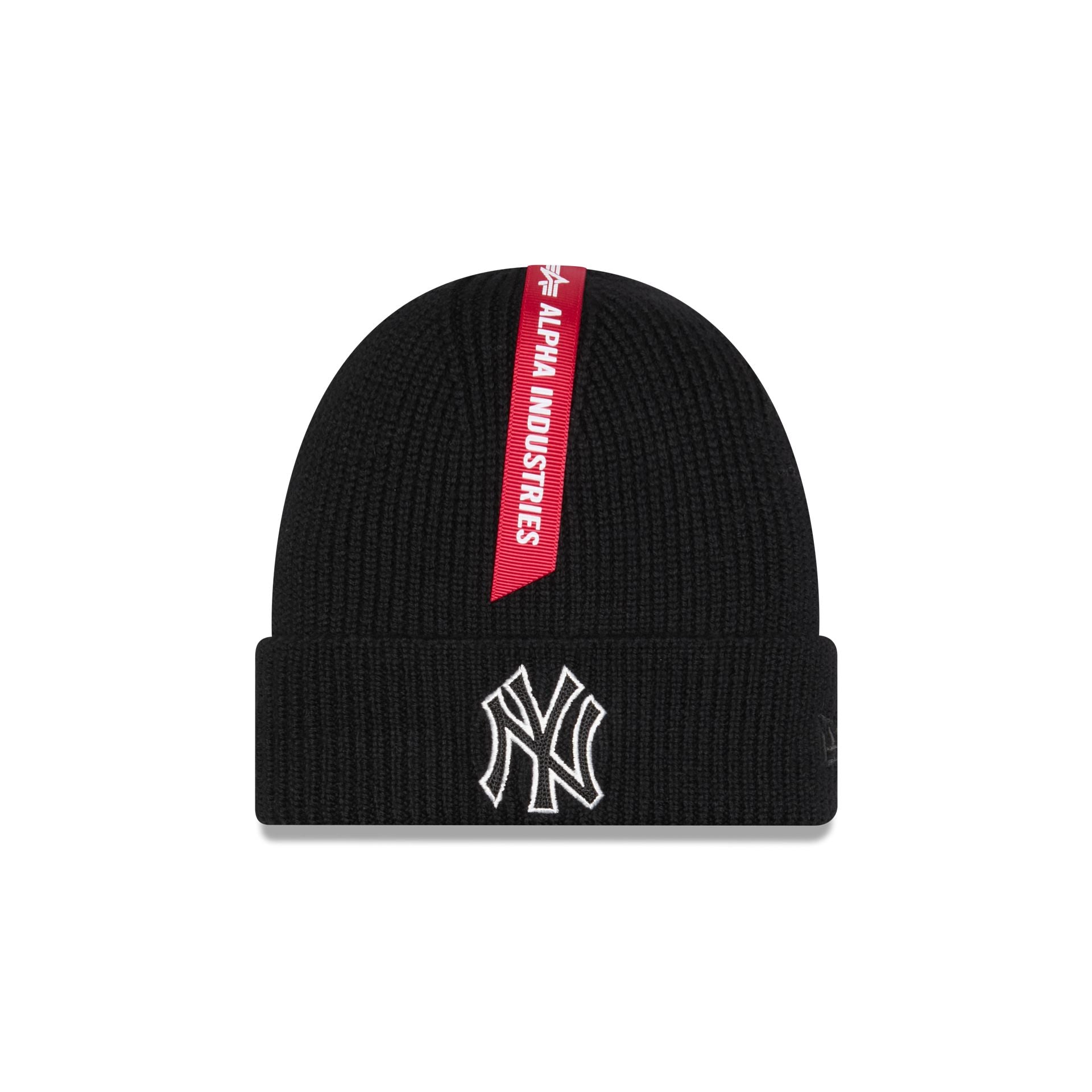 new era Alpha Industries Black Cuff Knit