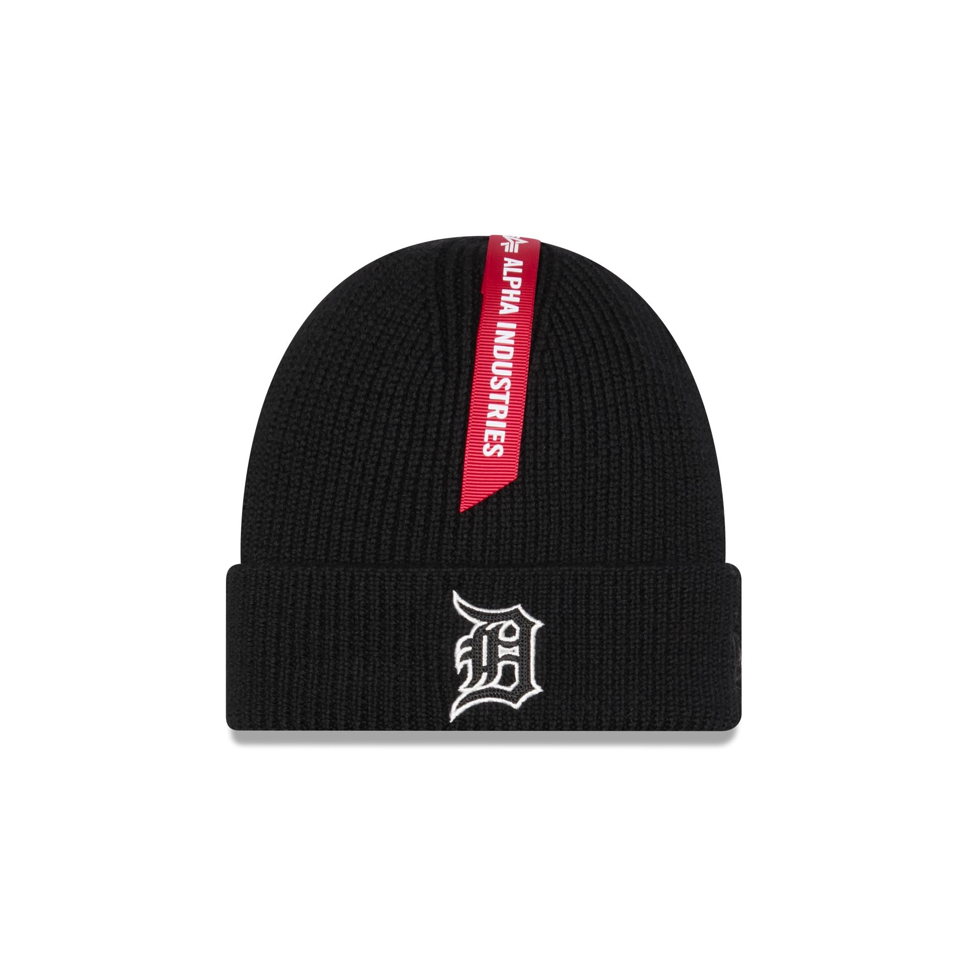 new era Alpha Industries Black Cuff Knit