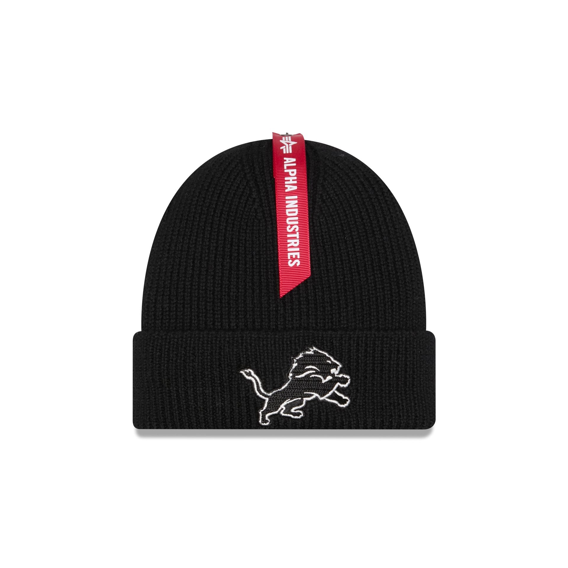 new era Alpha Industries Black Cuff Knit