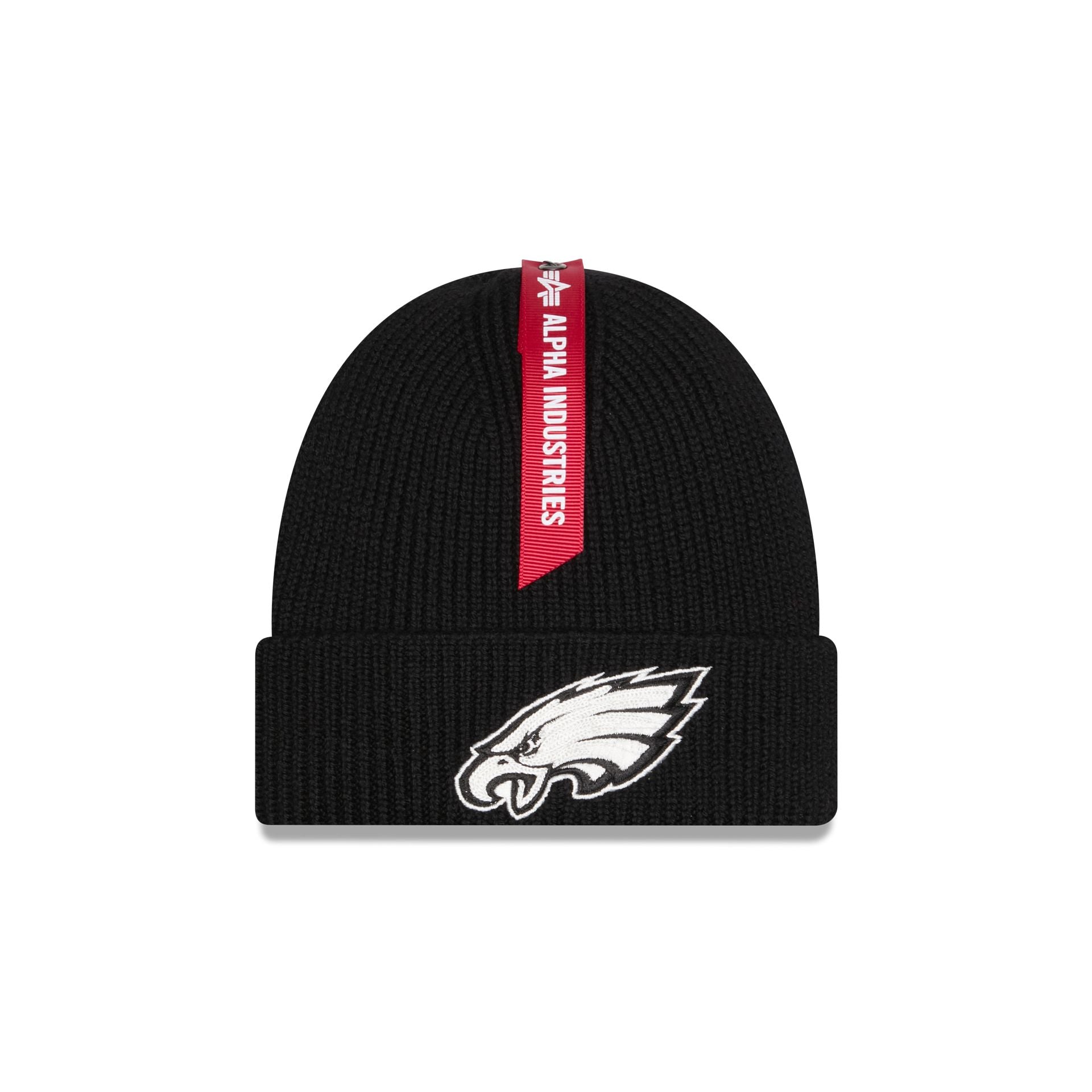 new era Alpha Industries Black Cuff Knit