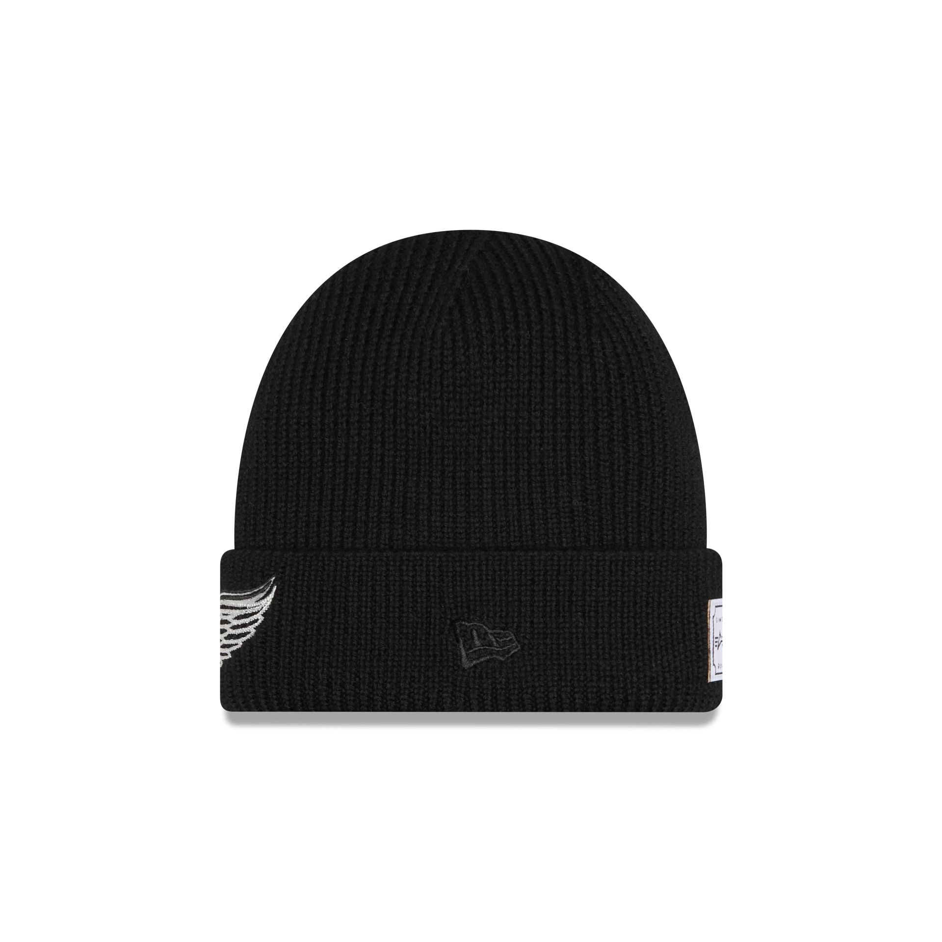 New Era Alpha Industries Black Cuff Knit