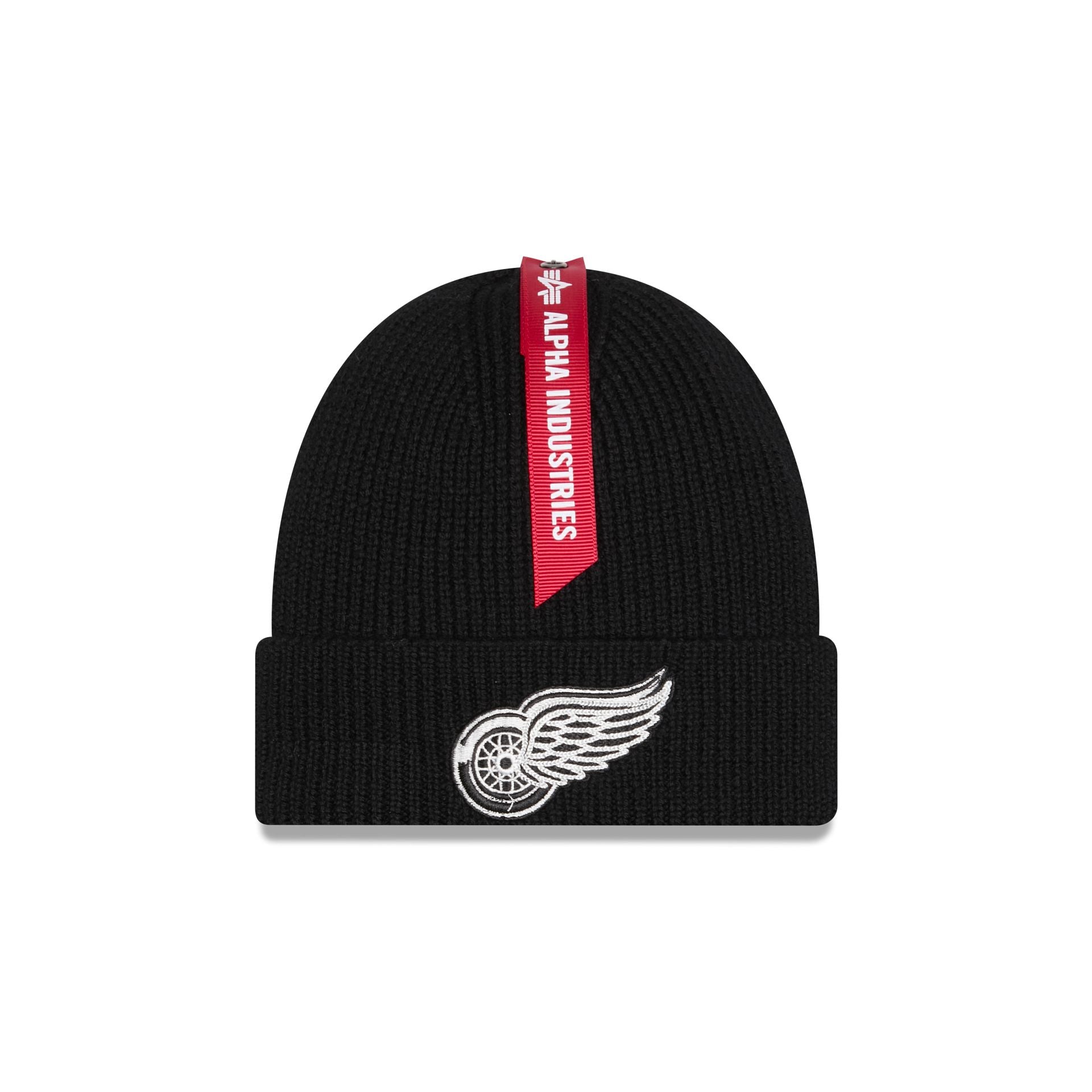 new era Alpha Industries Black Cuff Knit