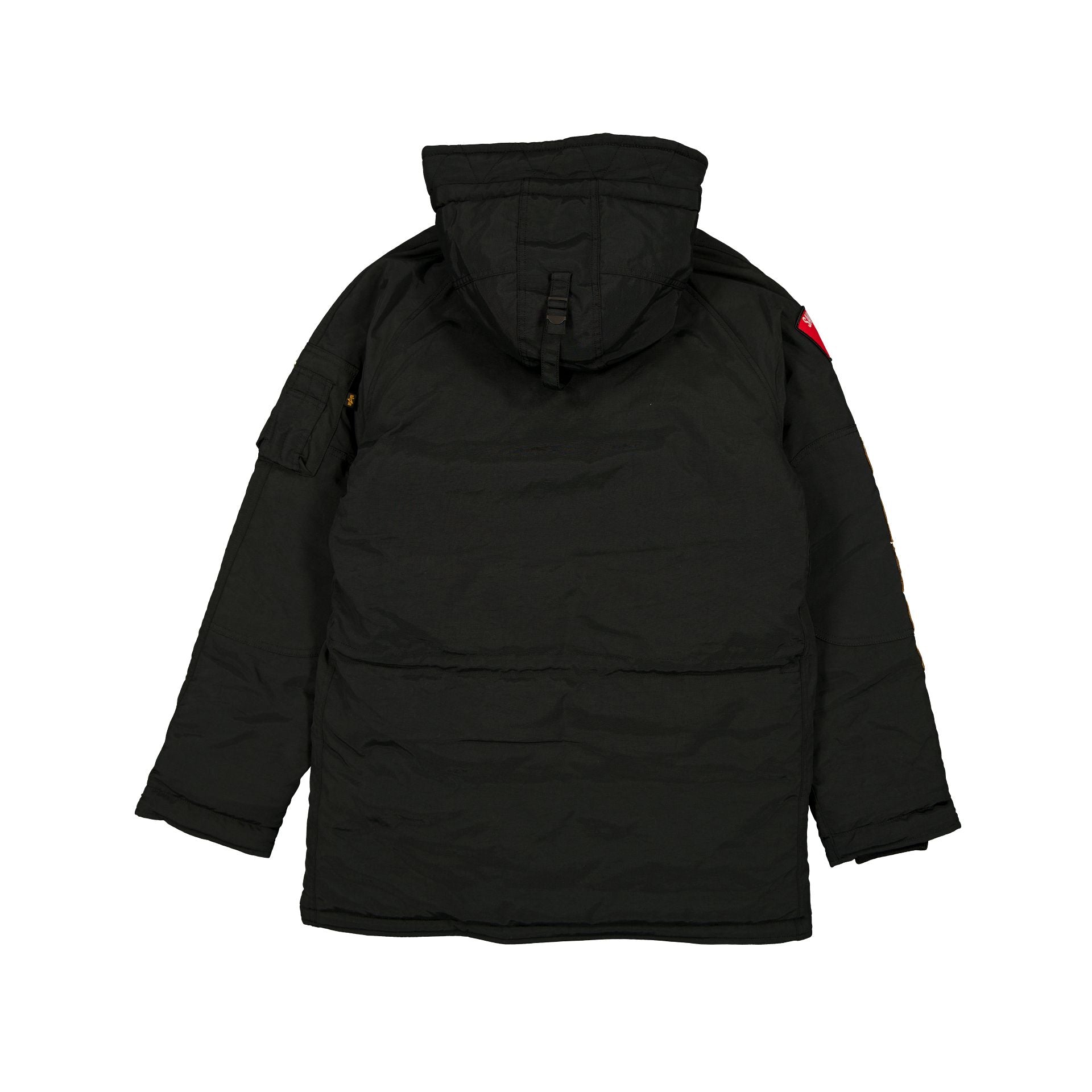 New Era Alpha Industries Black N-3B Parka Jacket