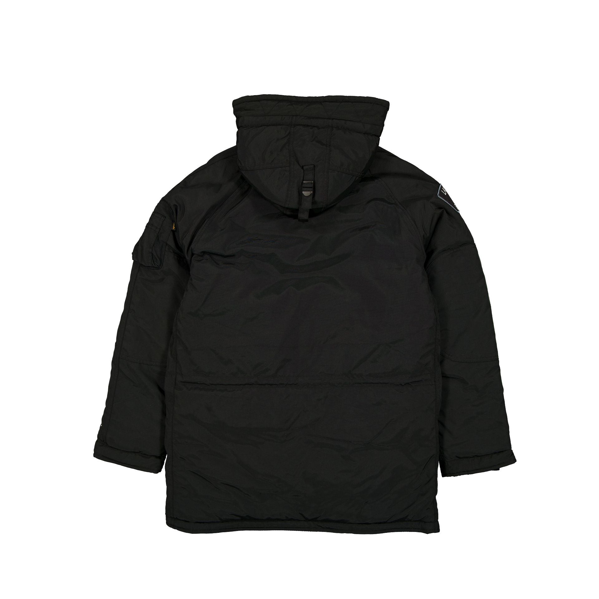 New Era Alpha Industries Black N-3B Parka Jacket