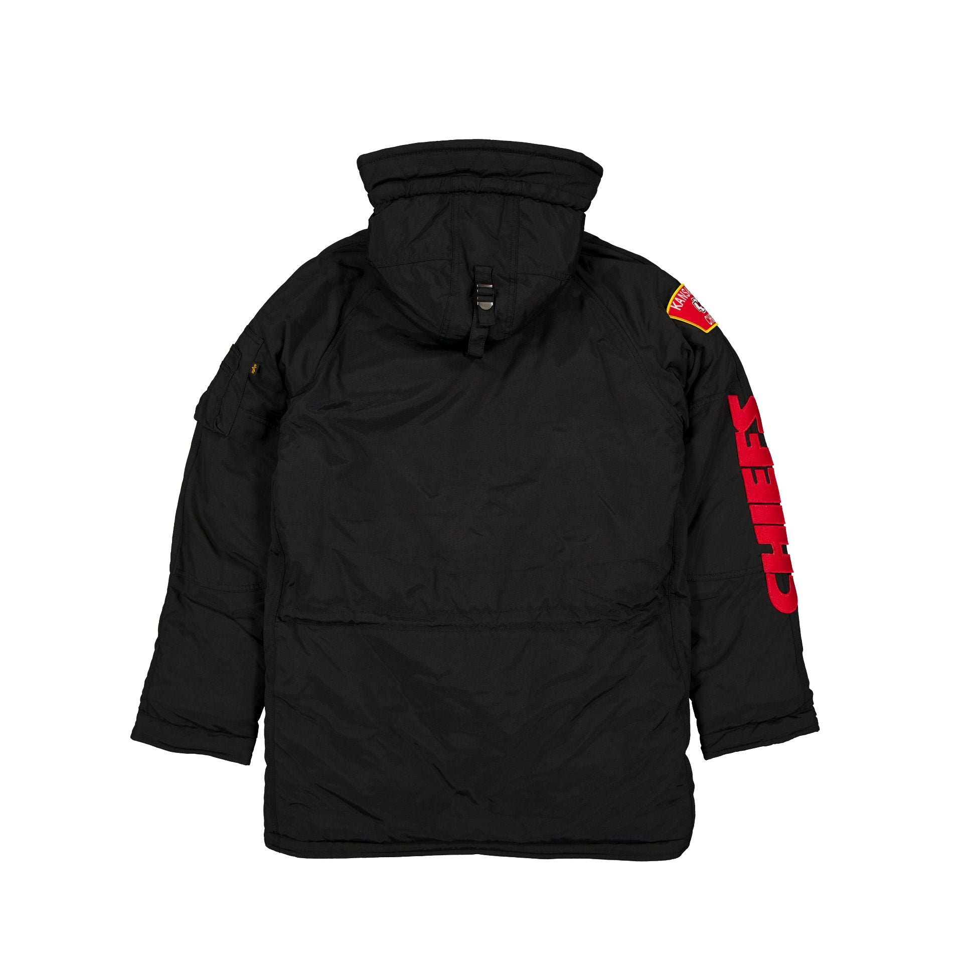 New Era Alpha Industries Black N-3B Parka Jacket