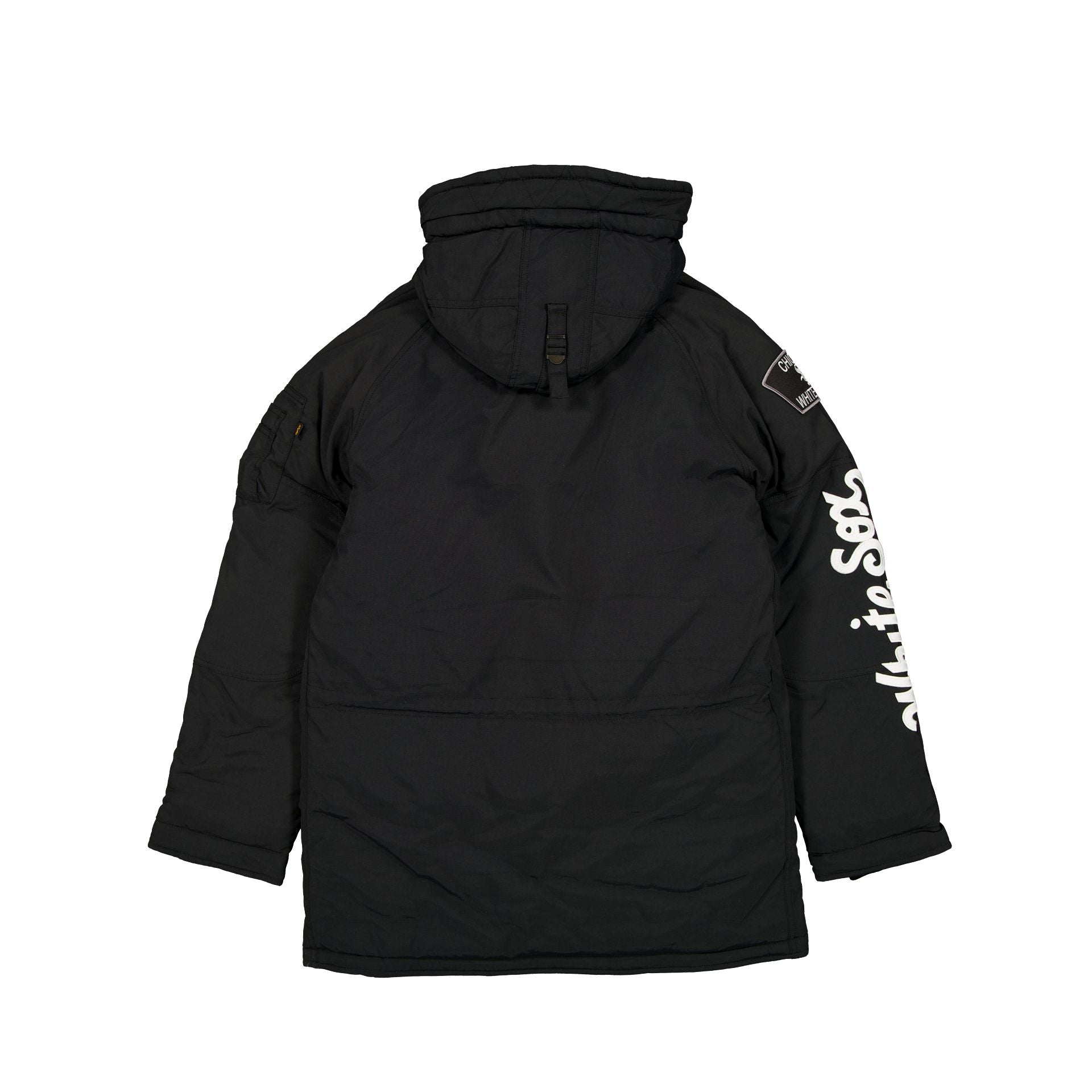 New Era Alpha Industries Black N-3B Parka Jacket