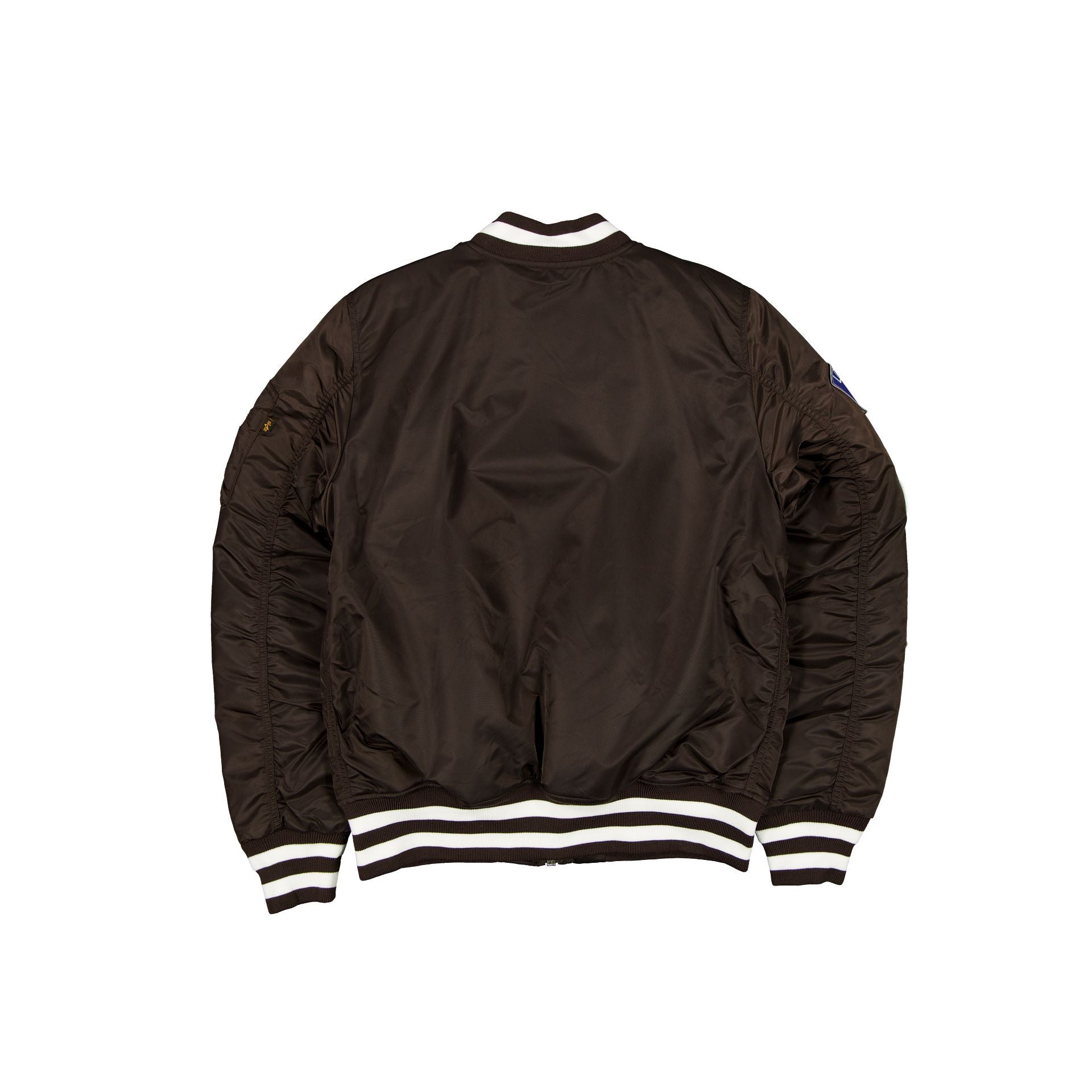 New Era Alpha Industries Brown MA-1 Bomber Jacket