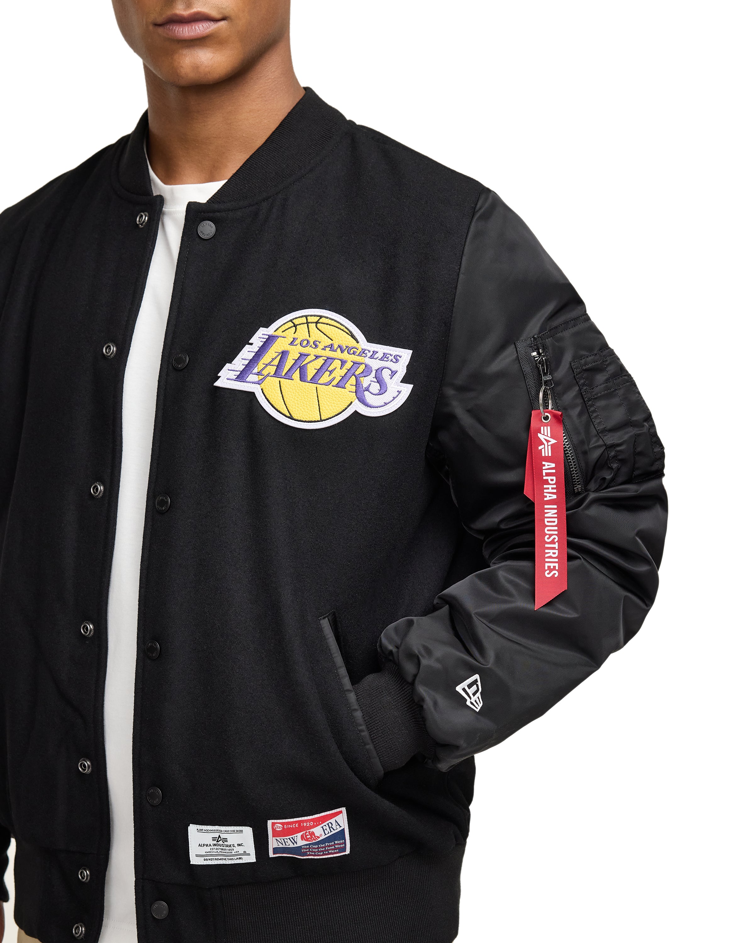 New Era Alpha Industries MA-1 Wool Varsity Jacket
