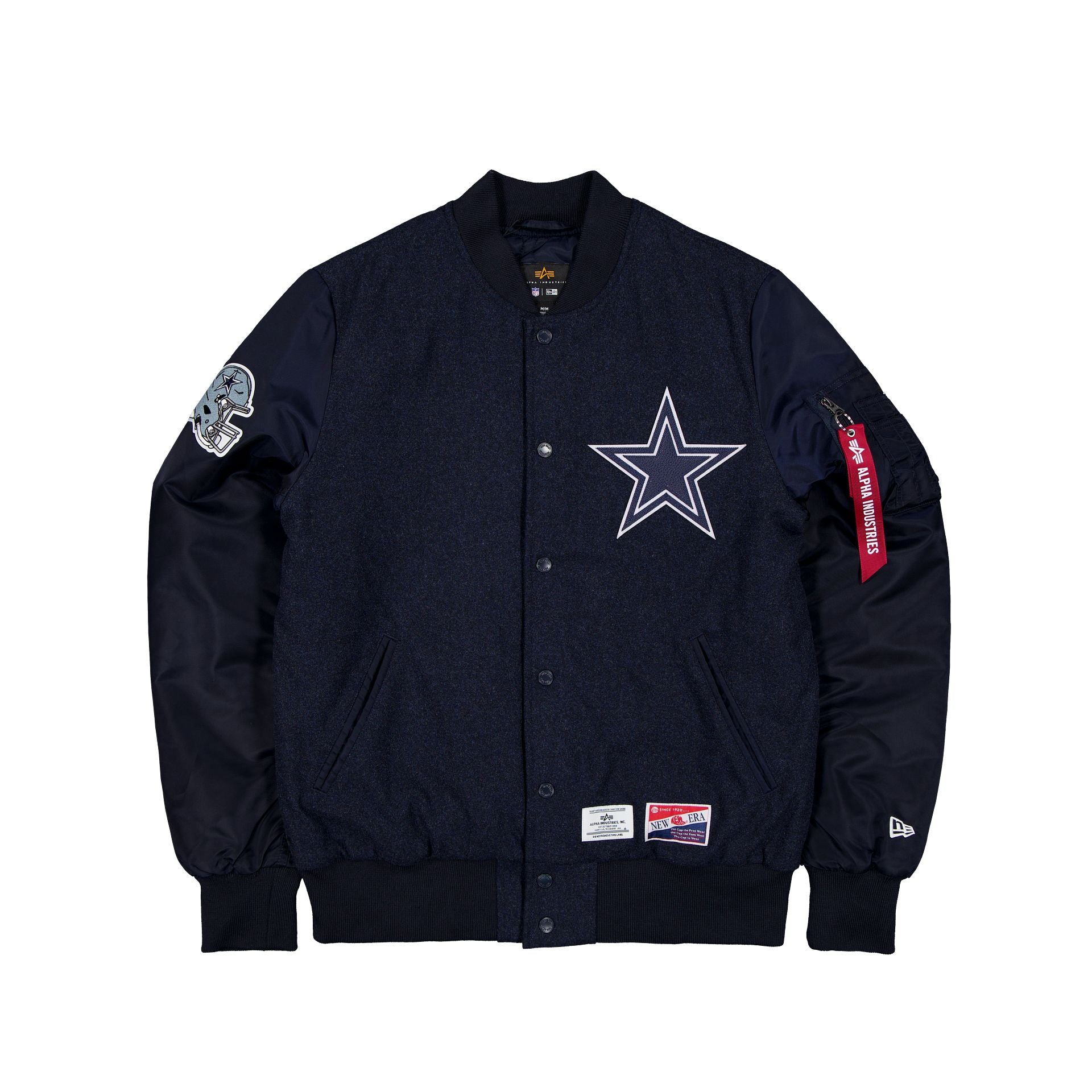 new era Alpha Industries MA-1 Wool Varsity Jacket