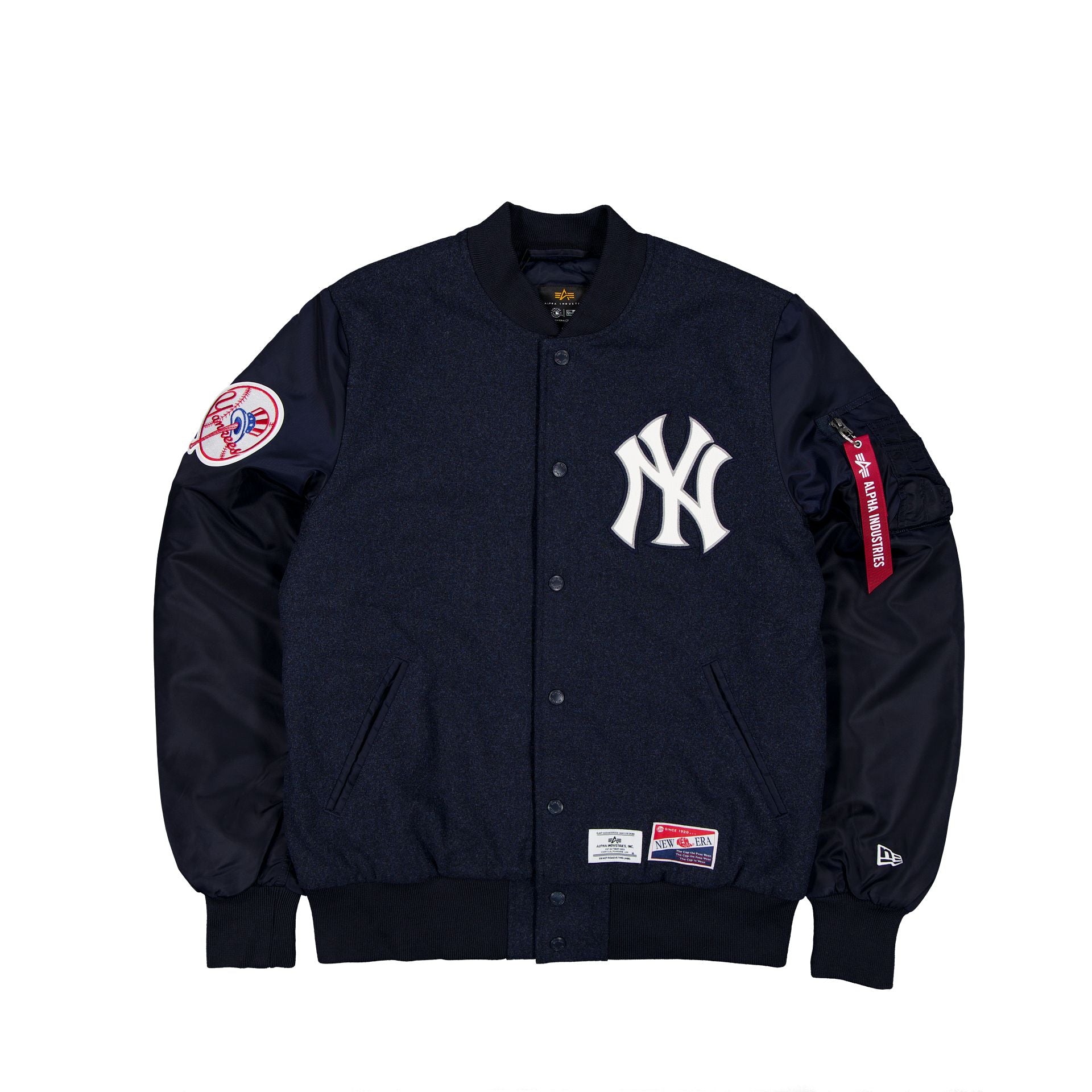 new era Alpha Industries MA-1 Wool Varsity Jacket