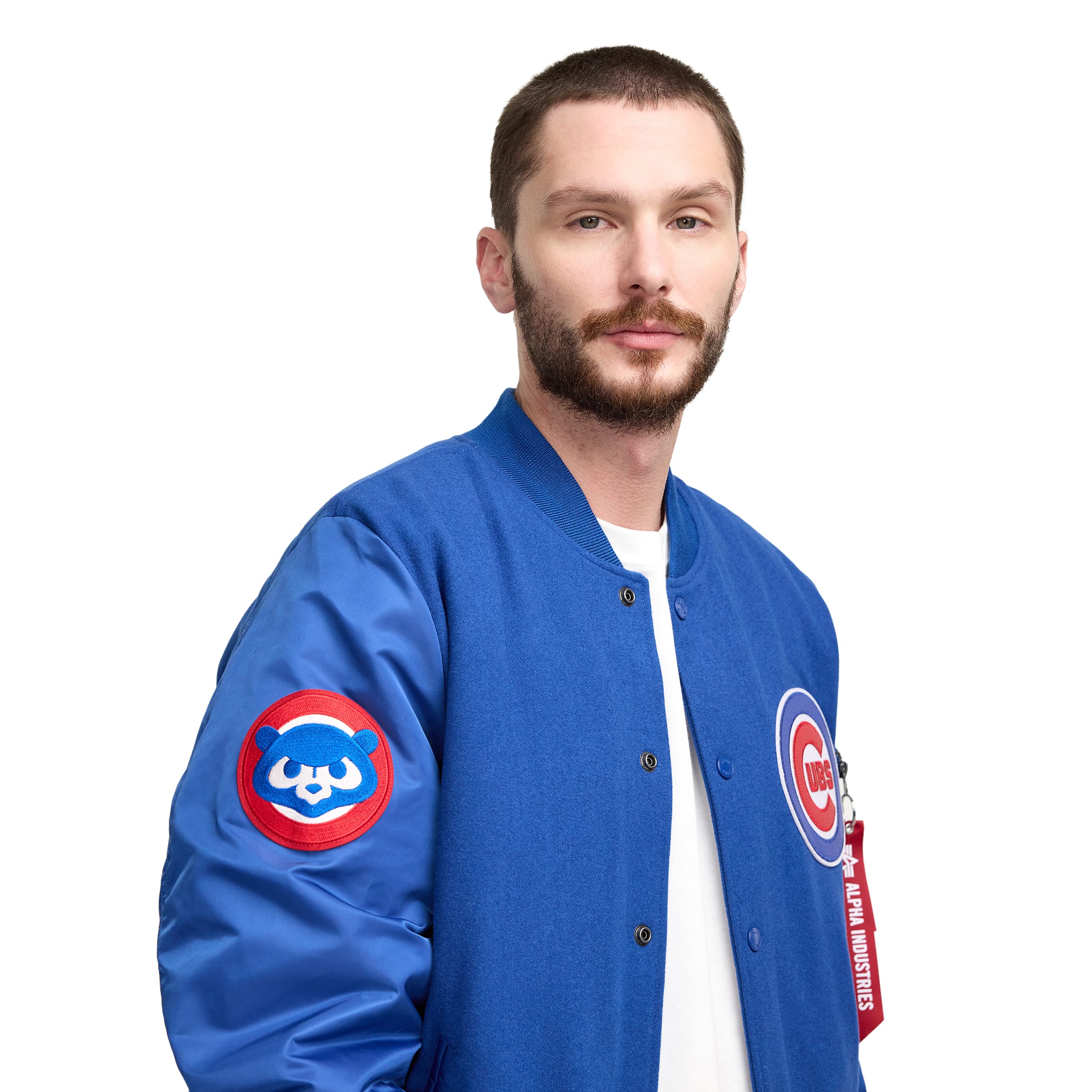 new era Alpha Industries MA-1 Wool Varsity Jacket