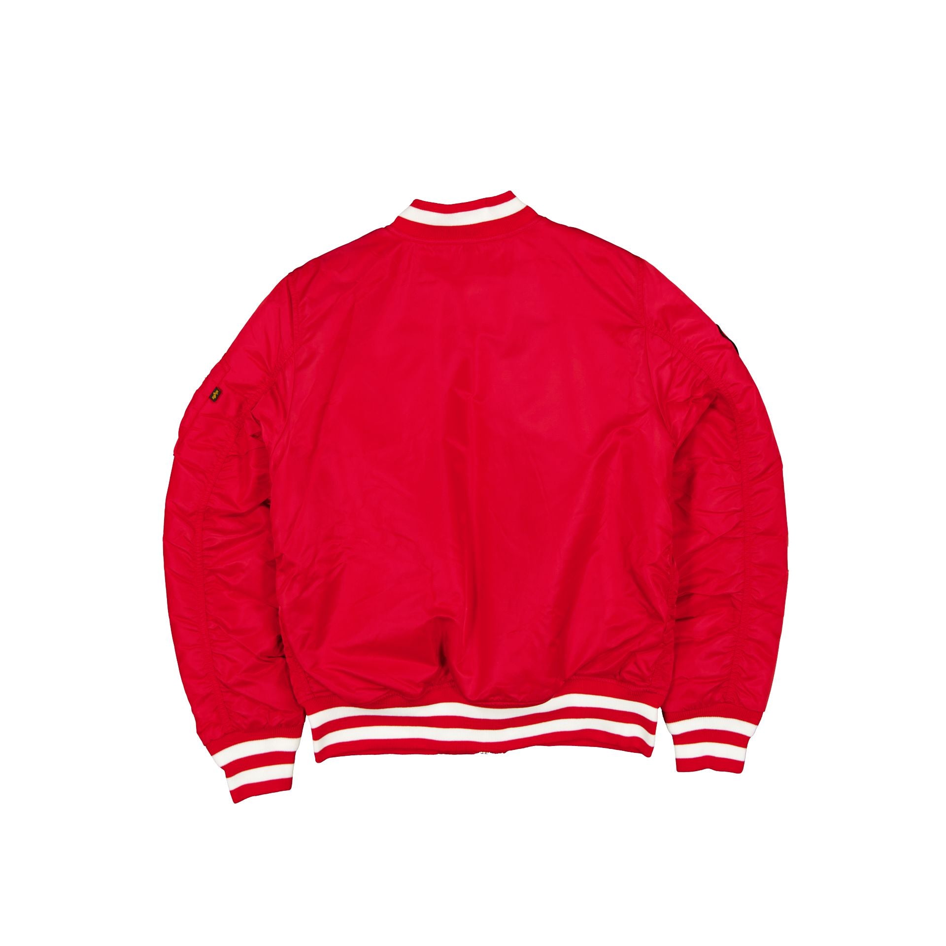 New Era Alpha Industries Red MA-1 Bomber Jacket