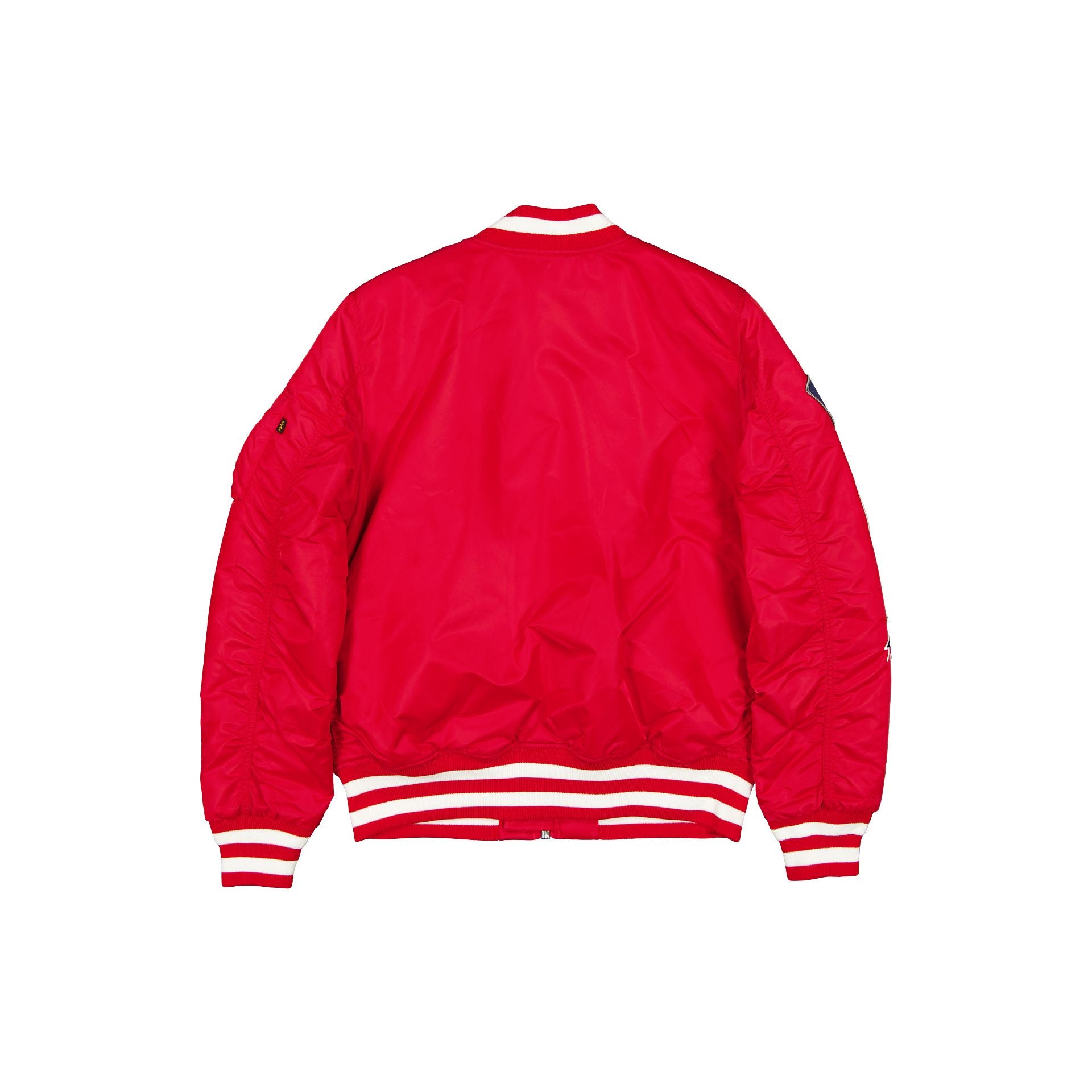 New Era Alpha Industries Red MA-1 Bomber Jacket
