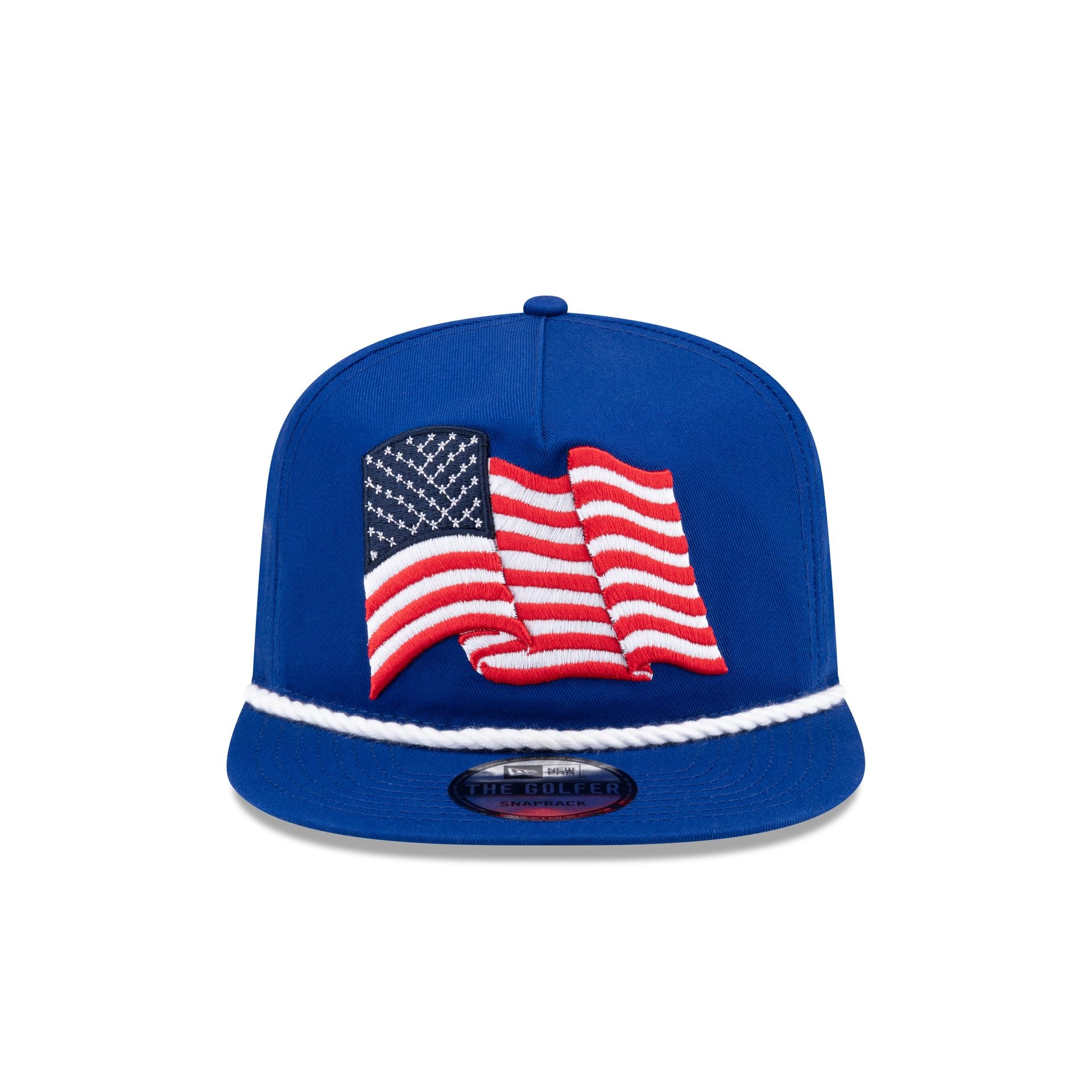 New Era American Flag Blue Golfer
