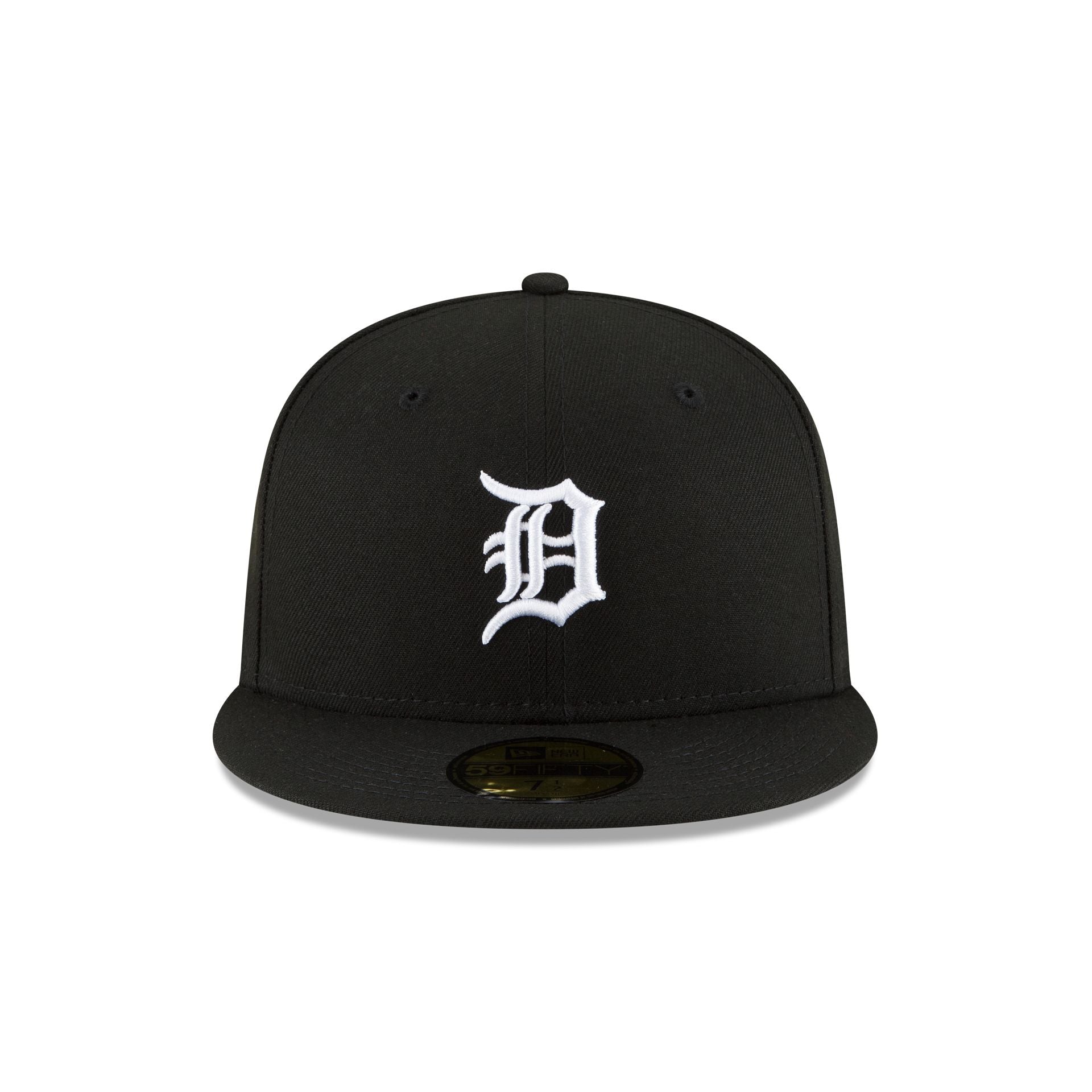 New Era Basic Black And White 59FIFTY Fitted Hat