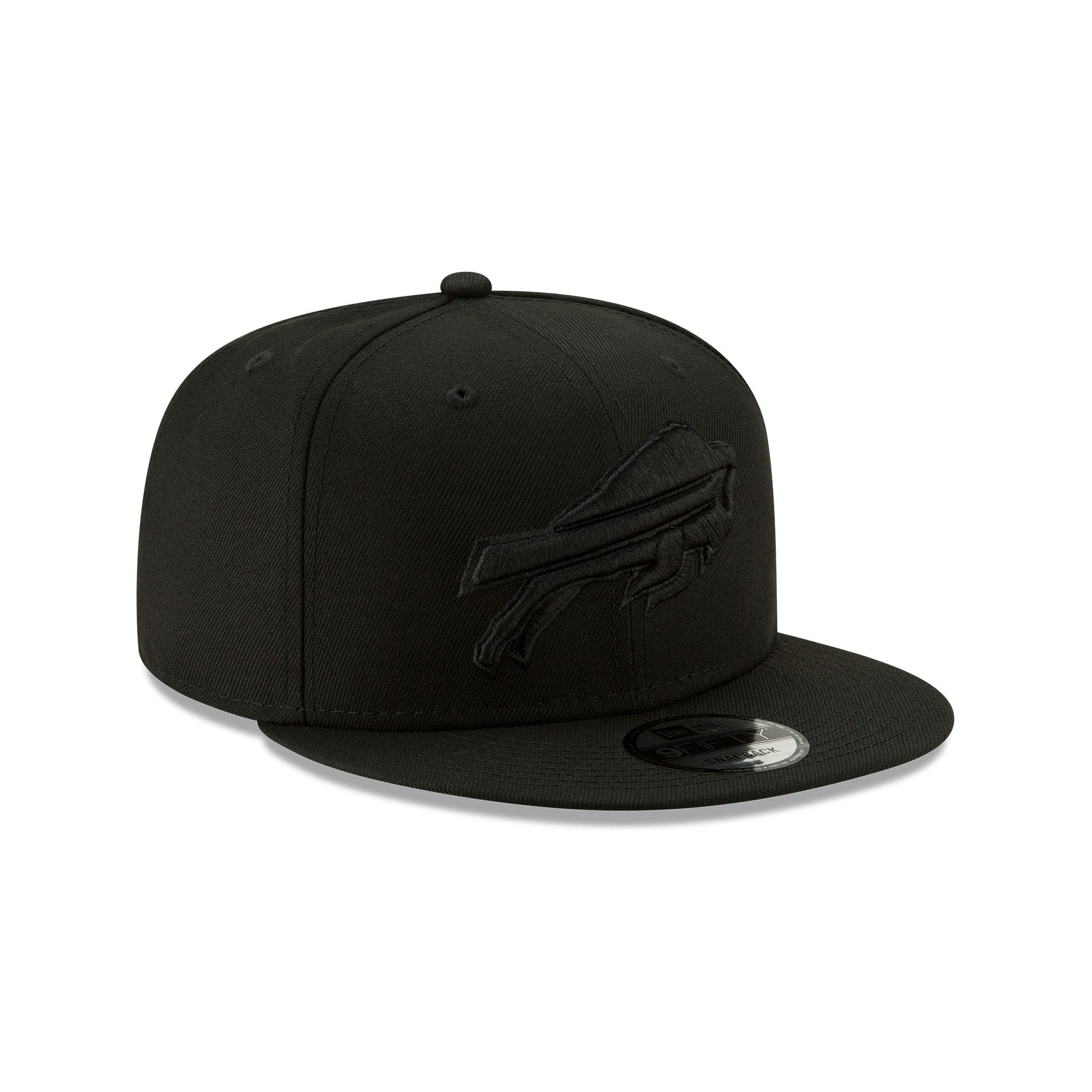 New Era Basic Black On Black 9FIFTY Snapback Hat