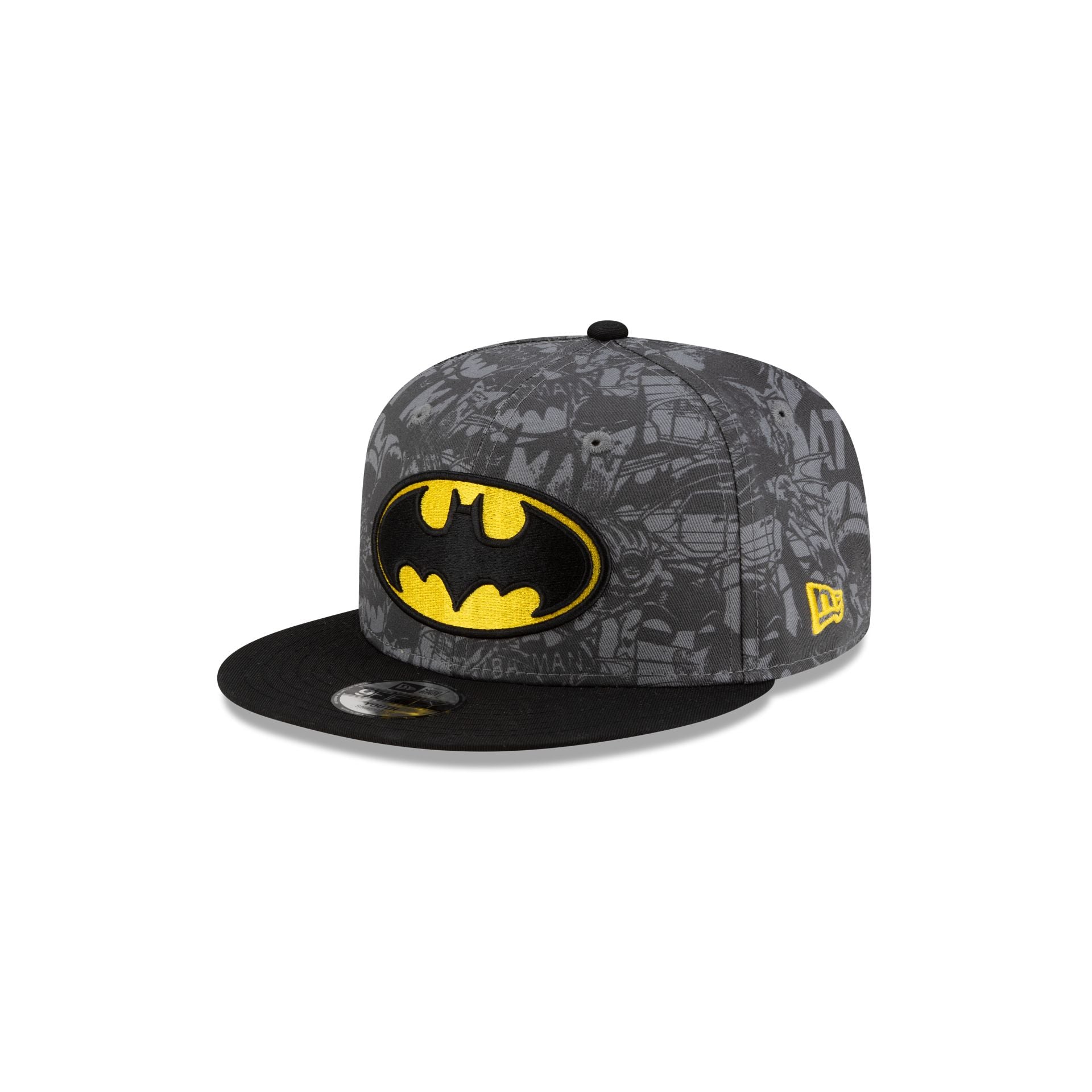 new era Batman Kids Black 9FIFTY Snapback