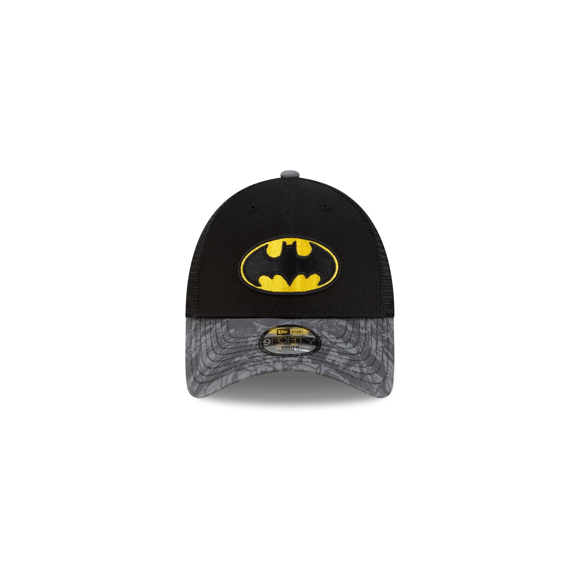 New Era Batman Kids Black 9FORTY Trucker