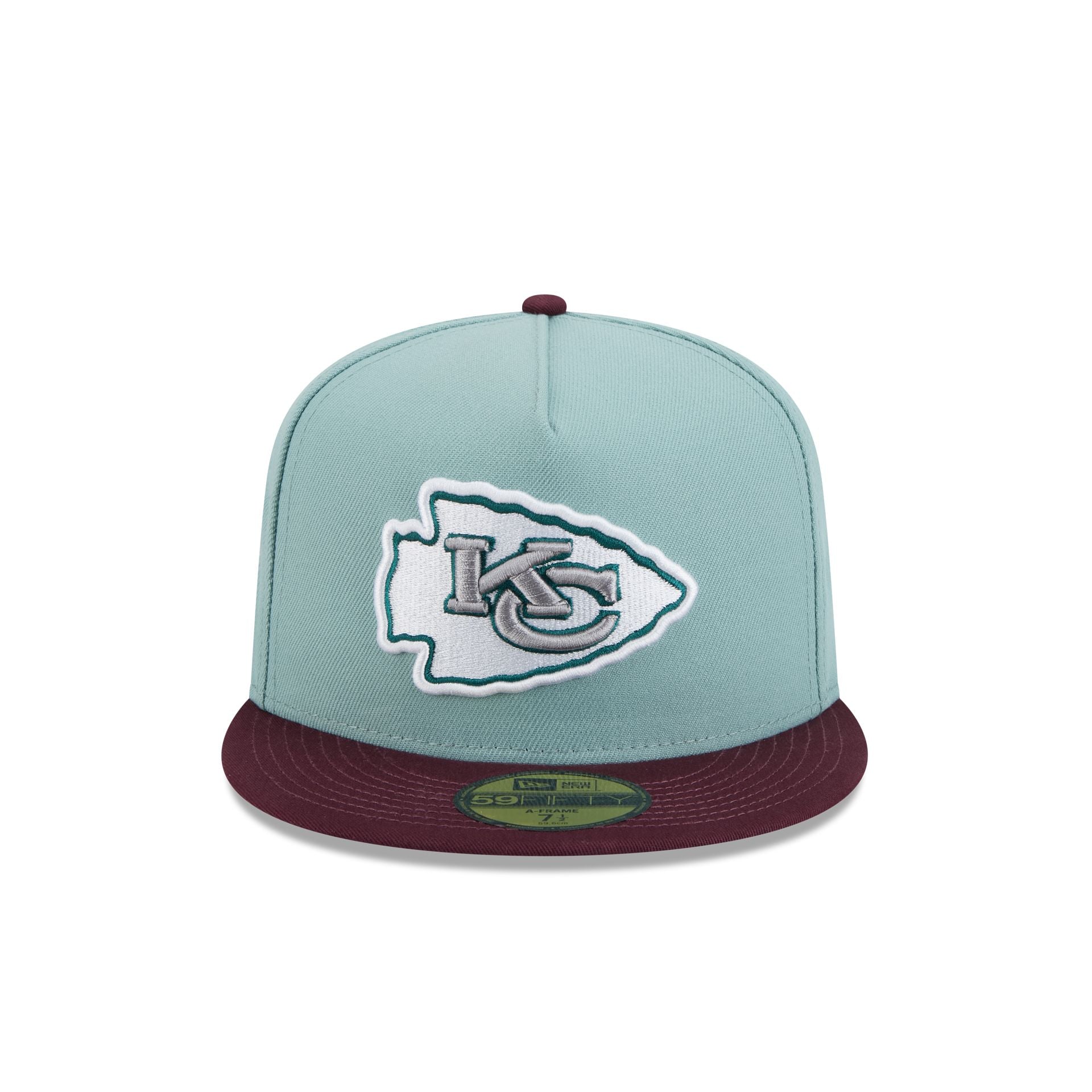 New Era Beach Kiss Blue 59FIFTY A-Frame Fitted