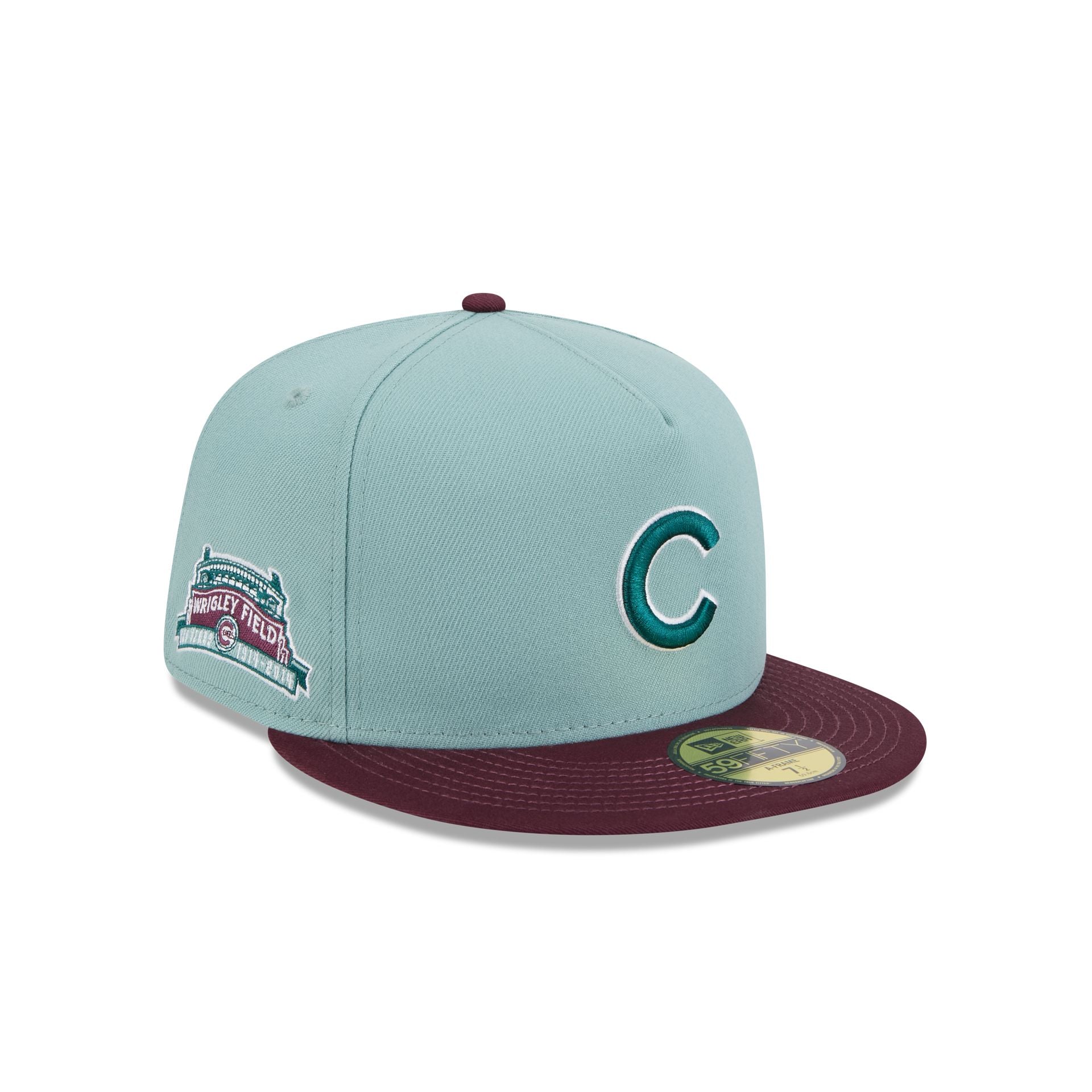 new era Beach Kiss Blue 59FIFTY A-Frame Fitted