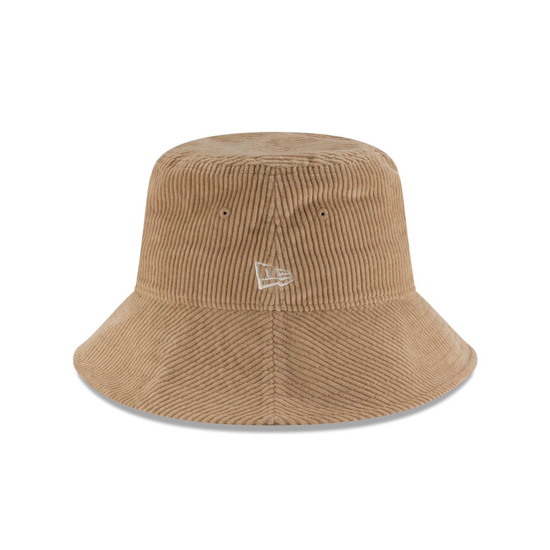 New Era Beige Corduroy Bucket Hat