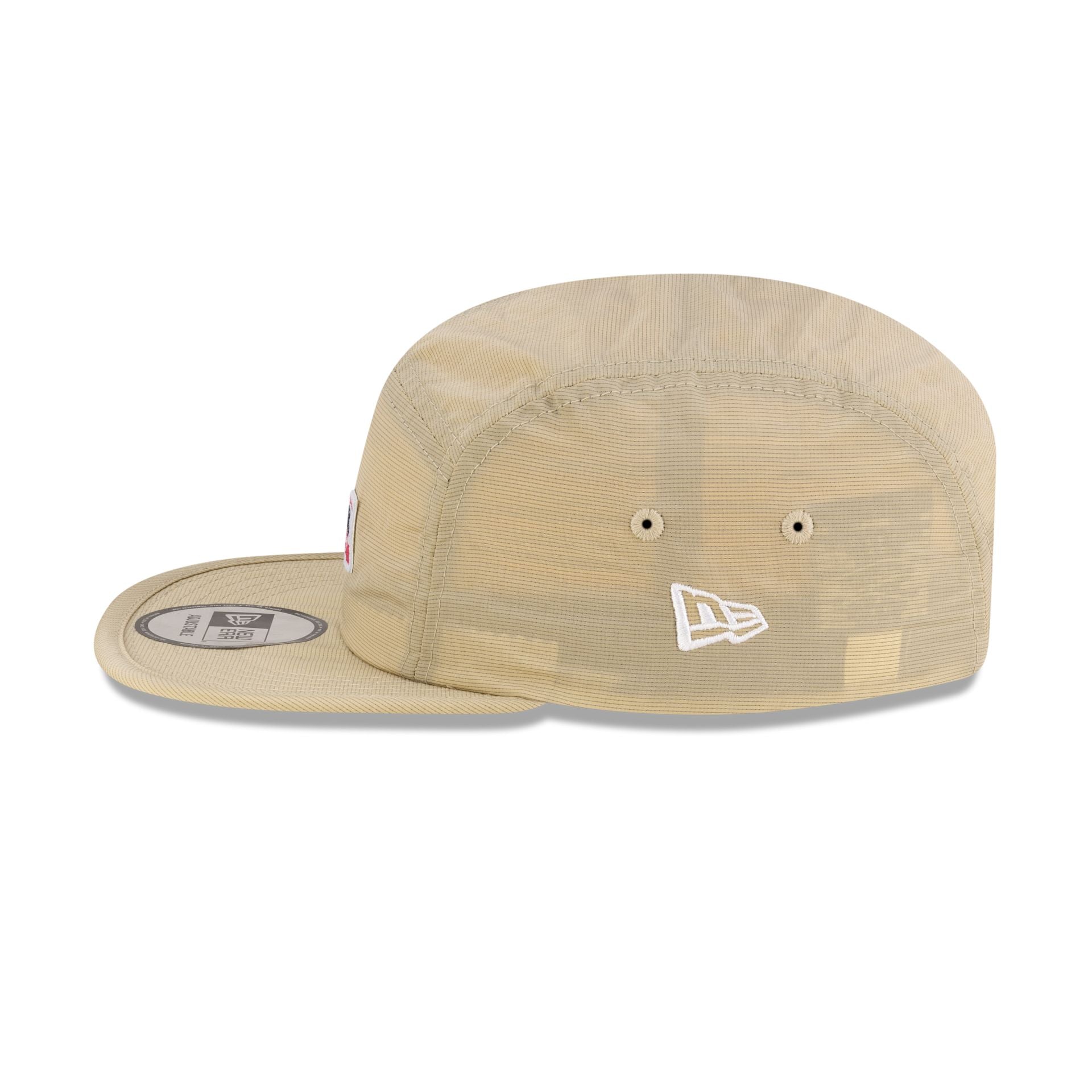 New Era Beige Nylon Camper Strapback