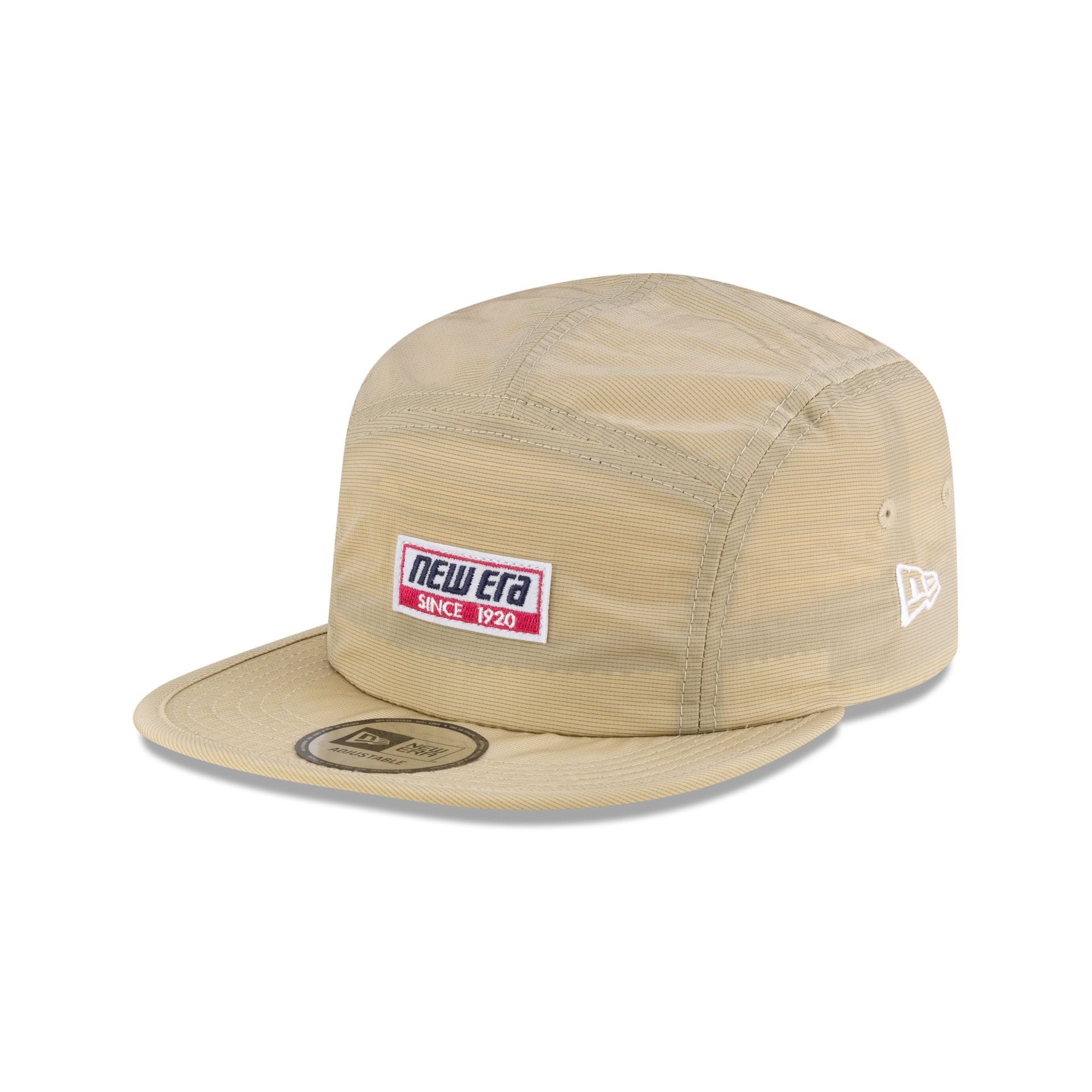 new era Beige Nylon Camper Strapback