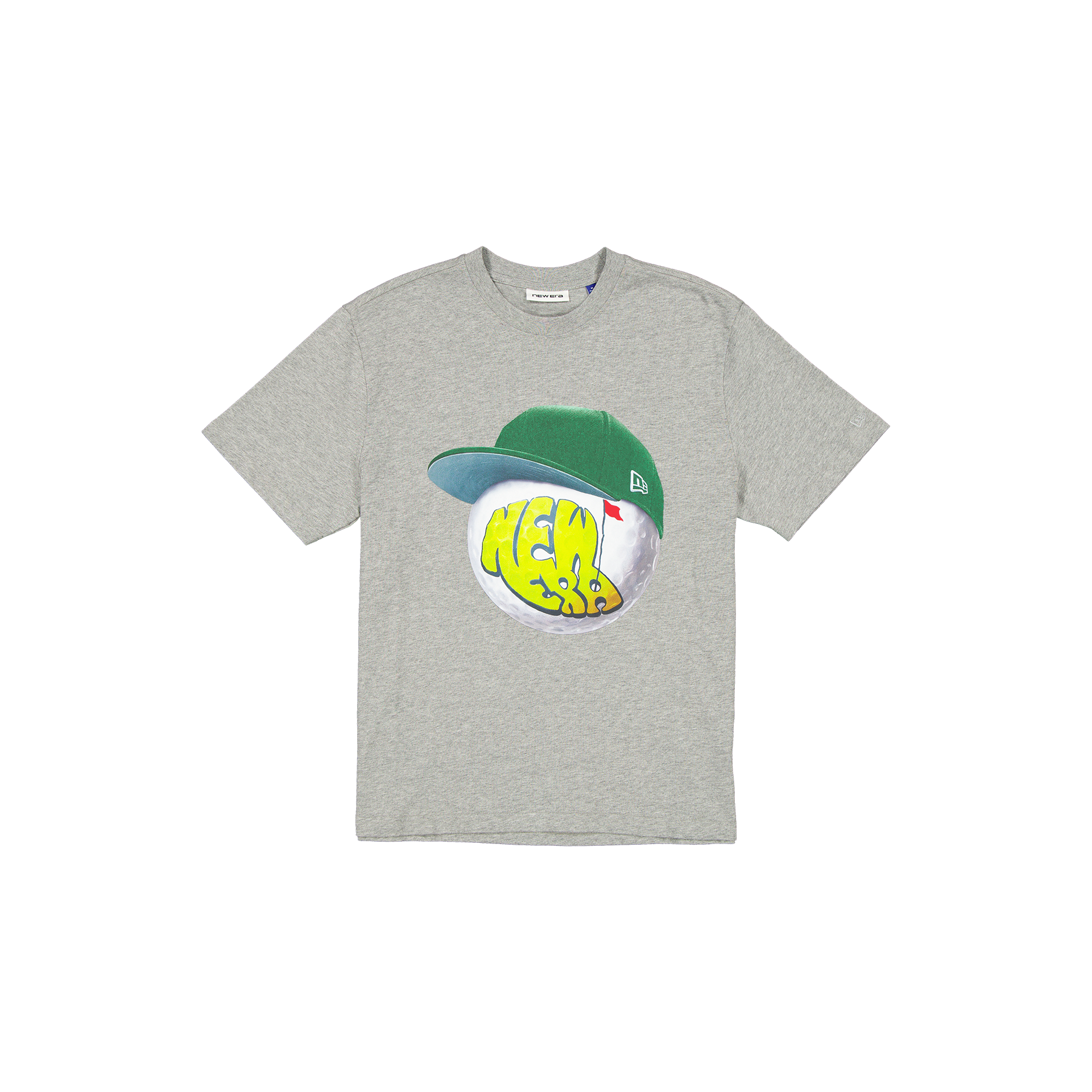 new era Big Head Greens Heather Gray T-Shirt