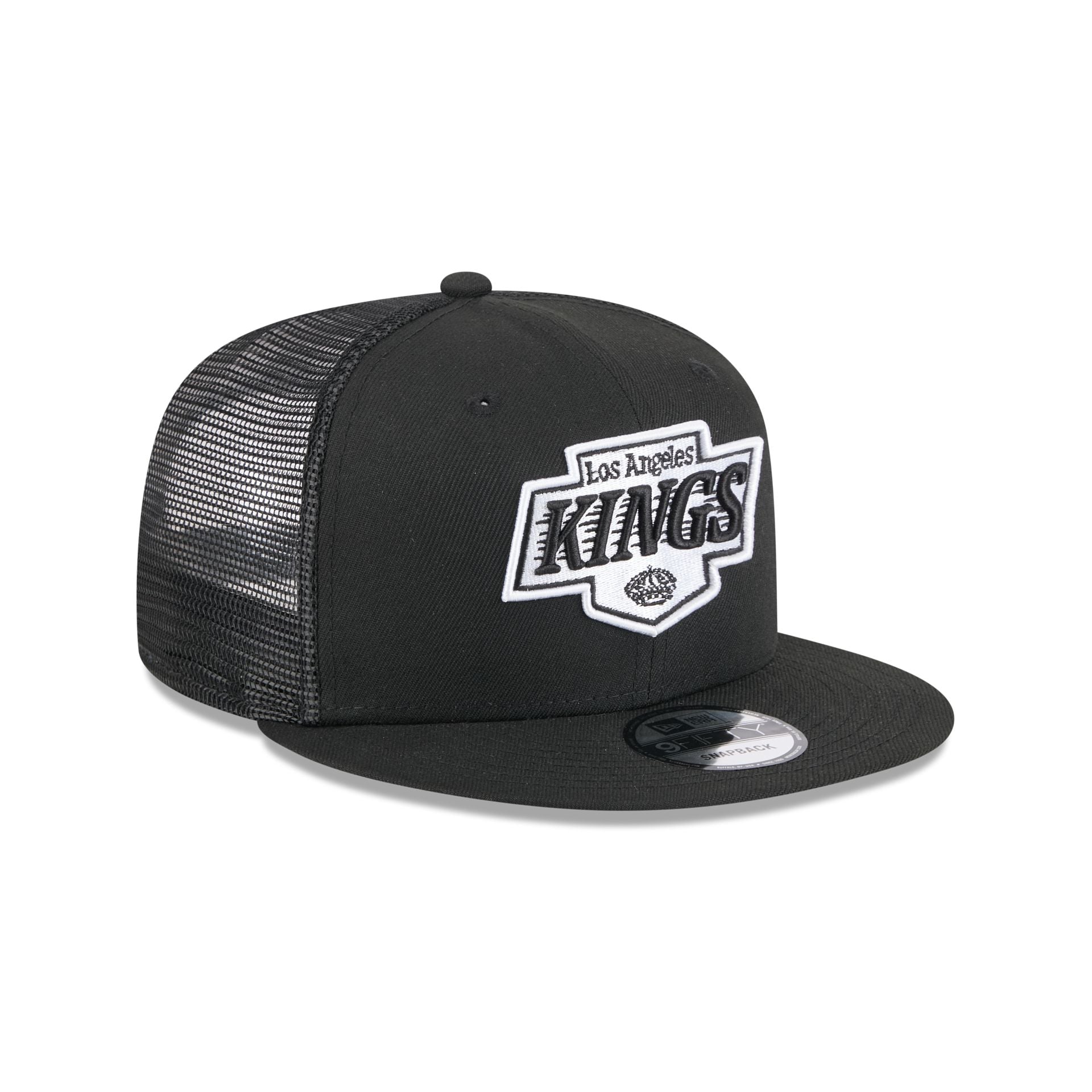 New Era Black 9FIFTY Trucker