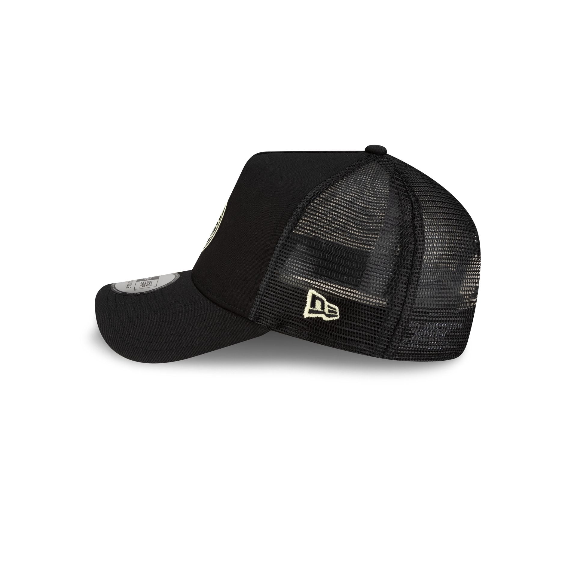 New Era Black 9FORTY A-Frame Trucker
