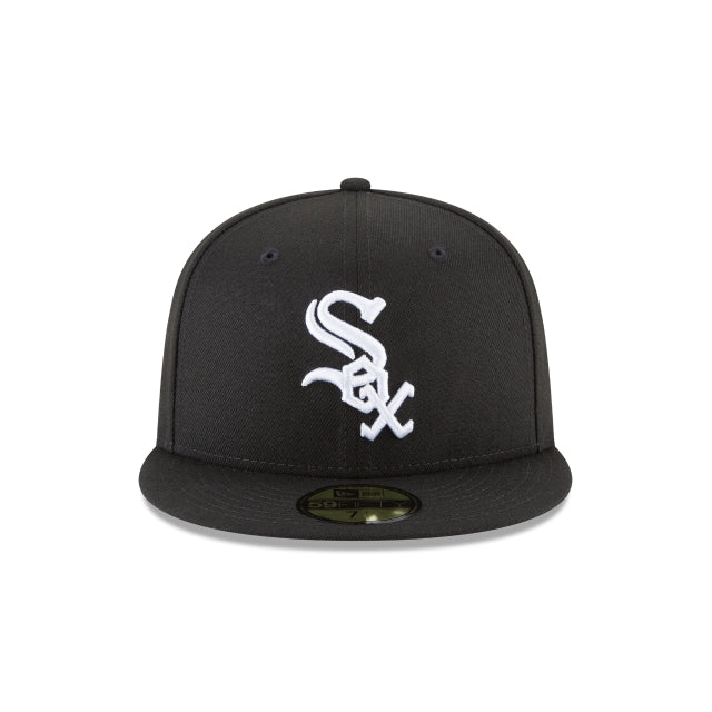 New Era Black And White Basic 59FIFTY Fitted