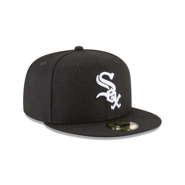 New Era Black And White Basic 59FIFTY Fitted