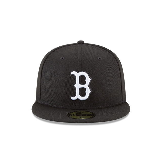 New Era Black And White Basic 59FIFTY Fitted