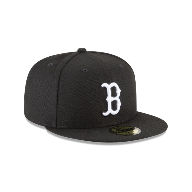 New Era Black And White Basic 59FIFTY Fitted
