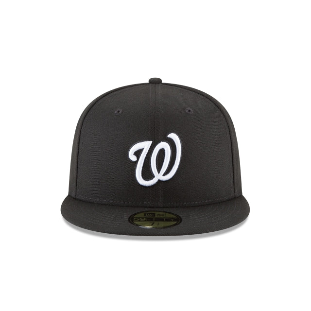 New Era Black And White Basic 59FIFTY Fitted