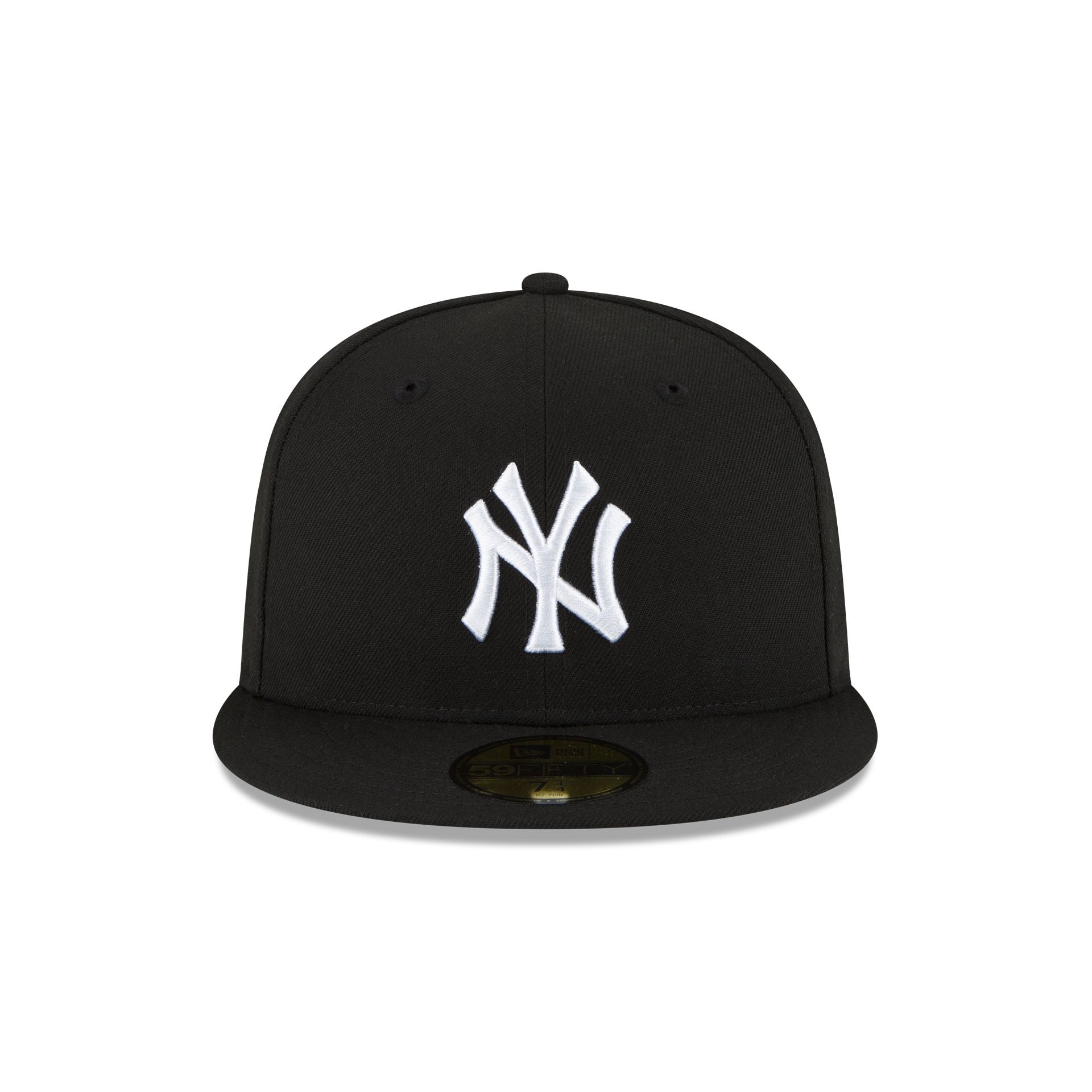 New Era Black And White Basic 59FIFTY Fitted