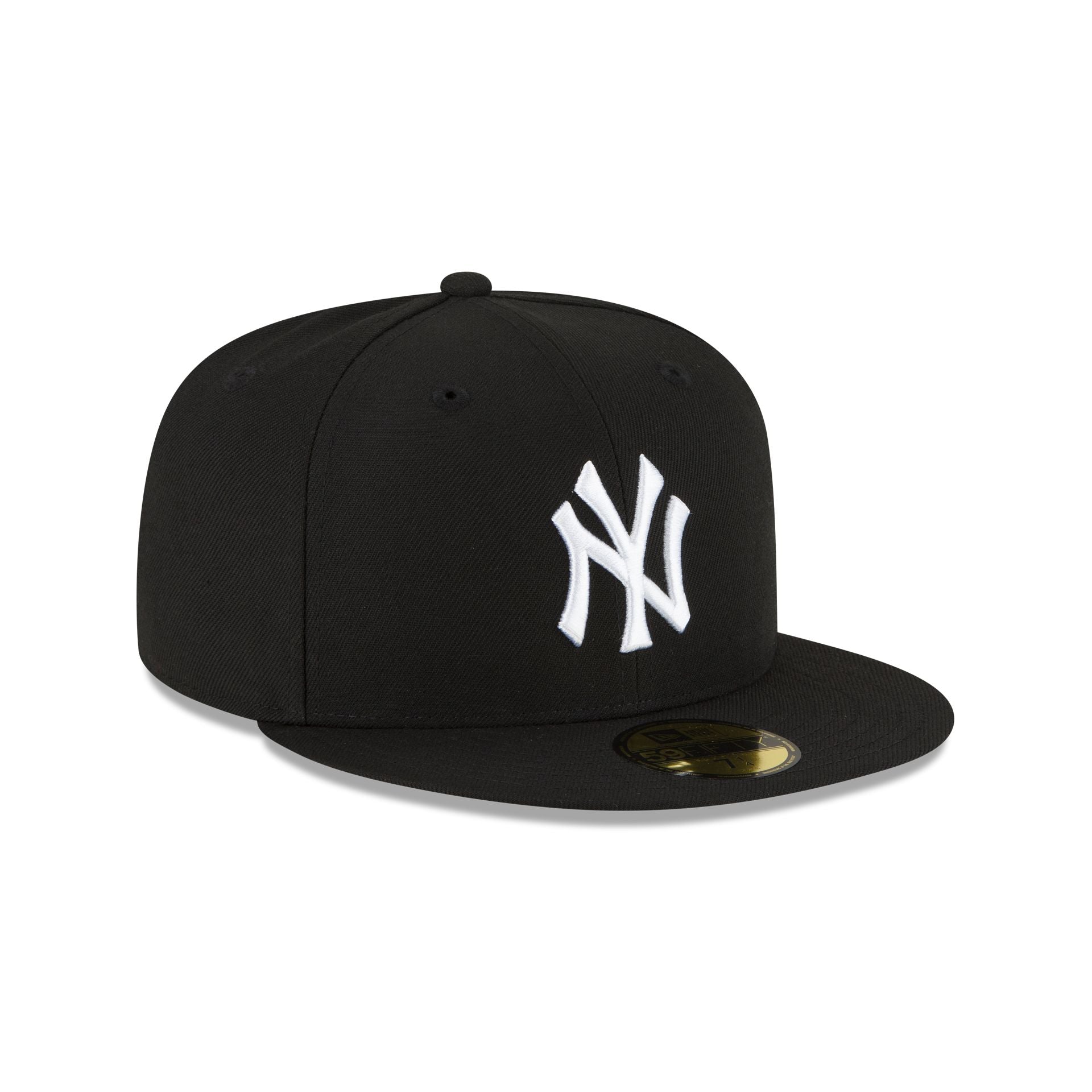New Era Black And White Basic 59FIFTY Fitted