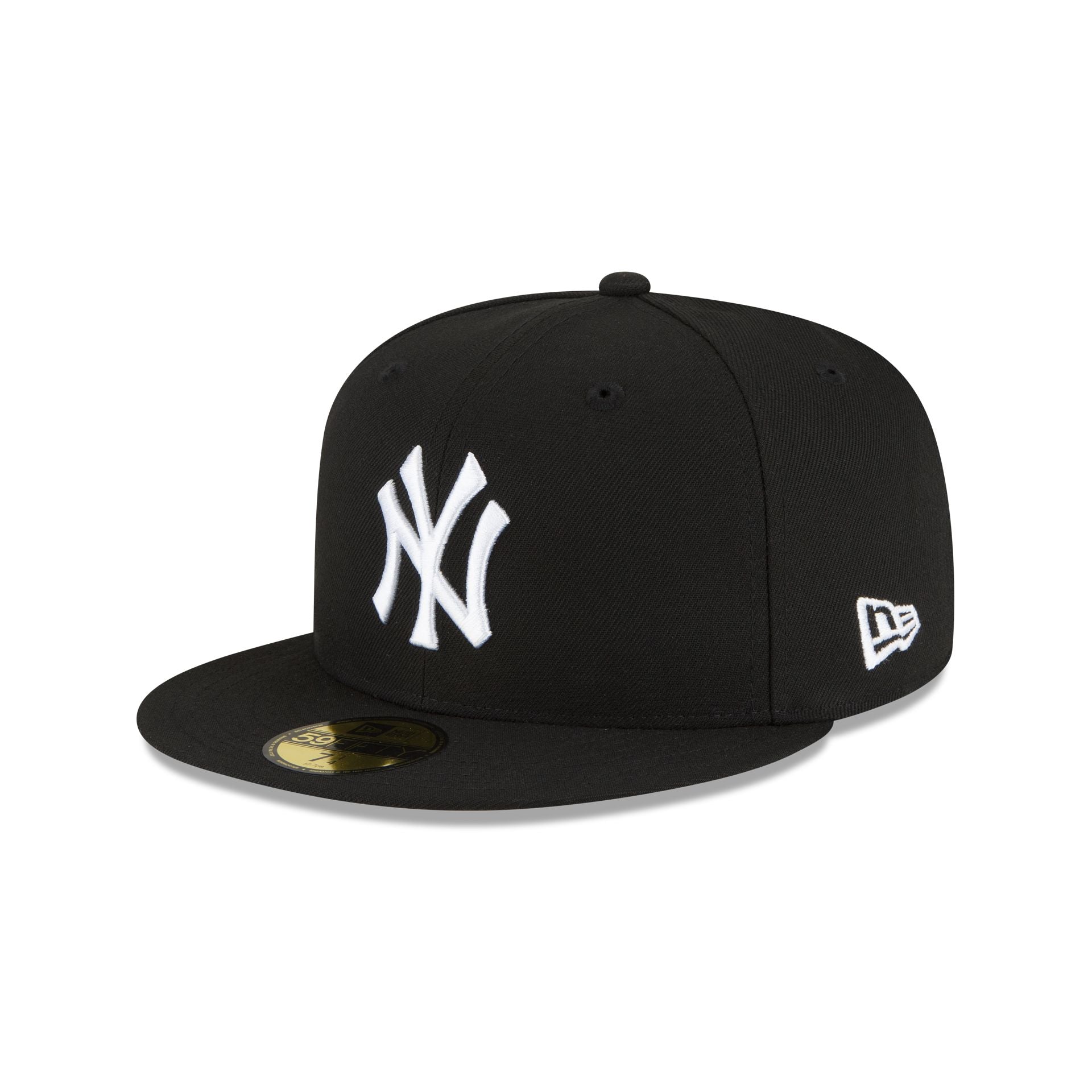 New Era Black And White Basic 59FIFTY Fitted