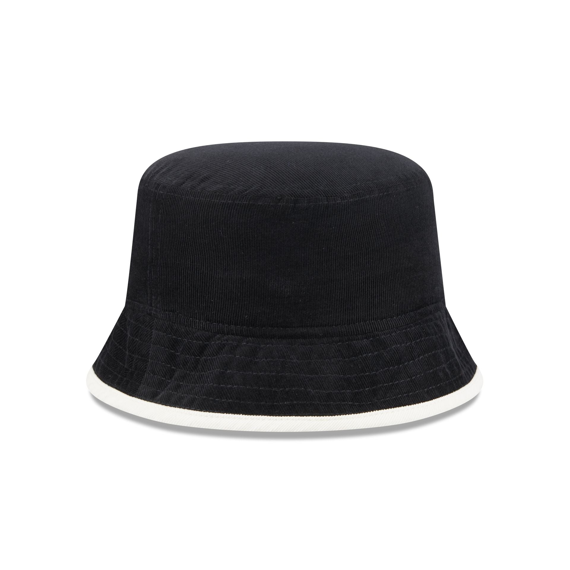 New Era Black And White Cord Bucket Hat