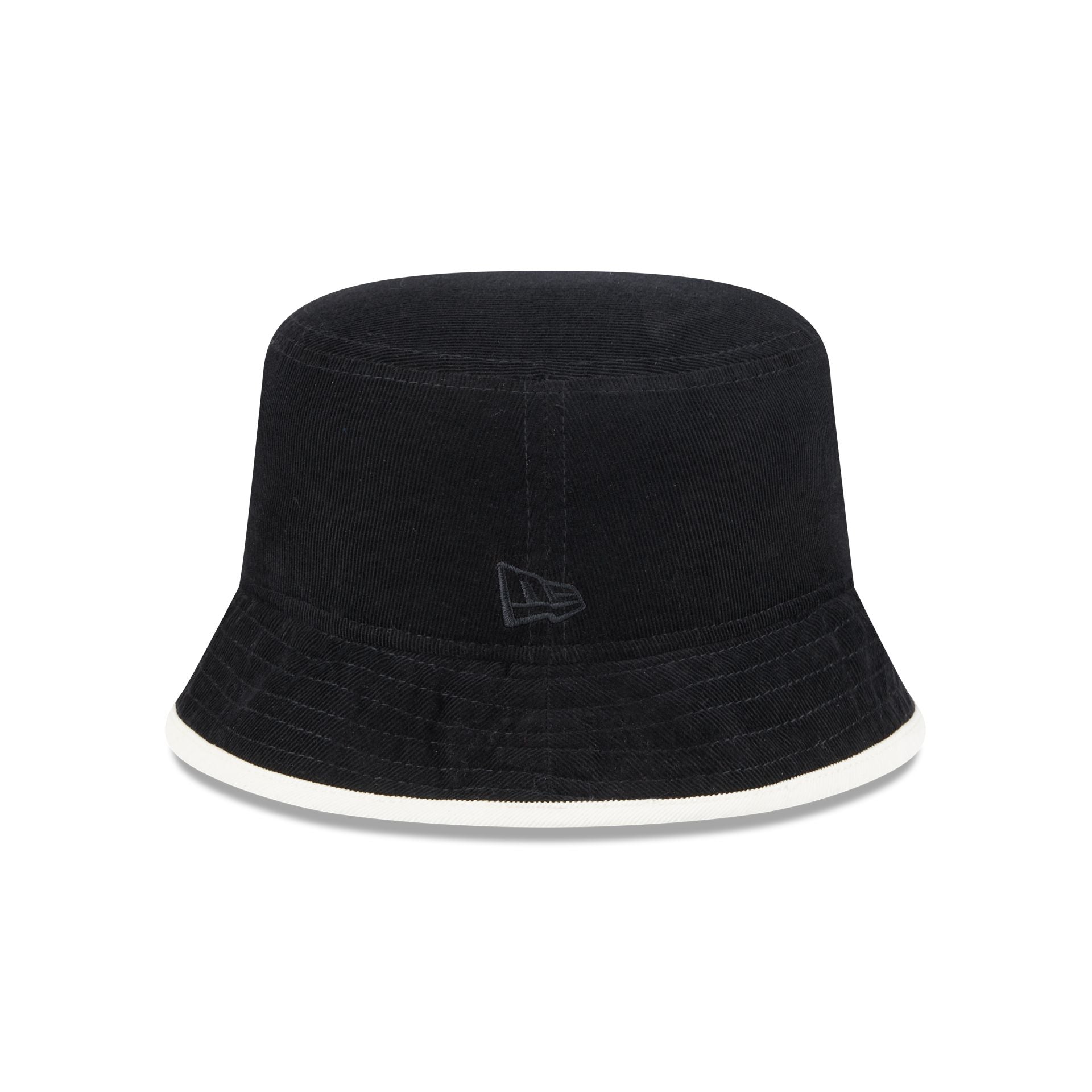 New Era Black And White Cord Bucket Hat