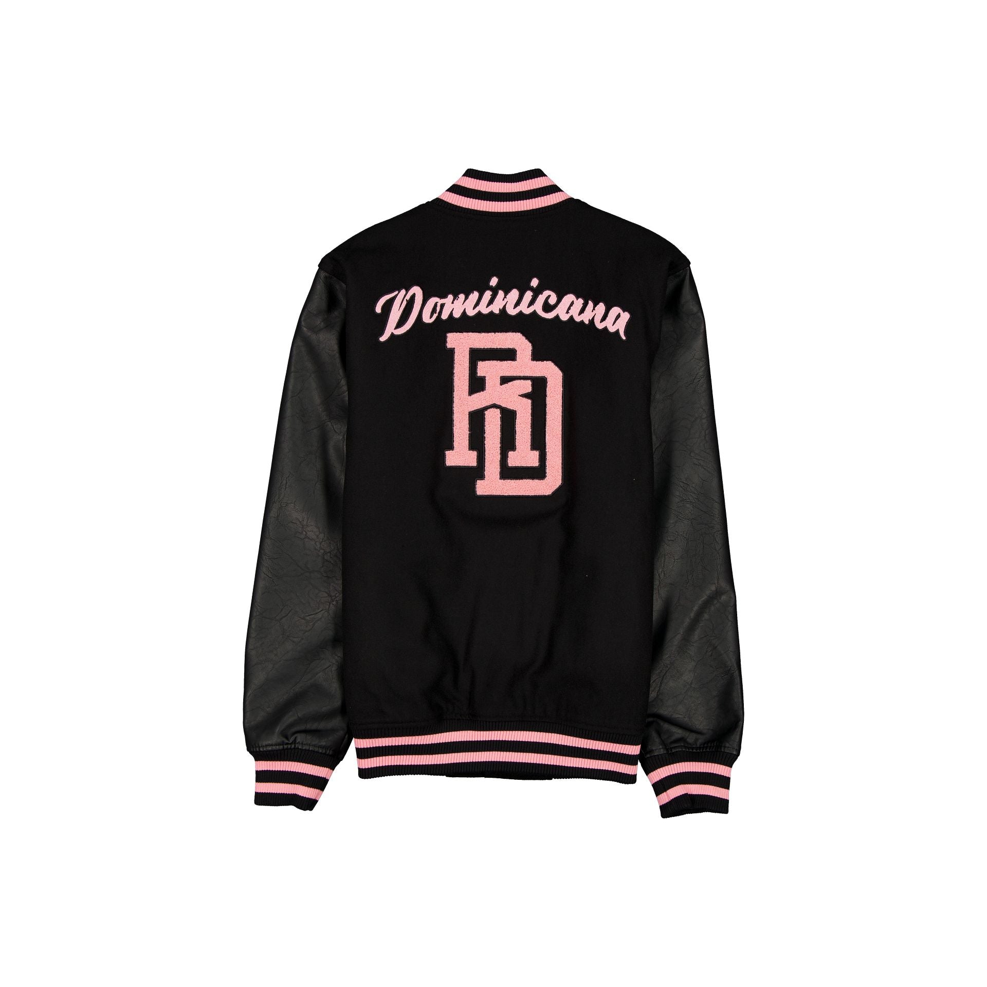 New Era Black Bomber Jacket
