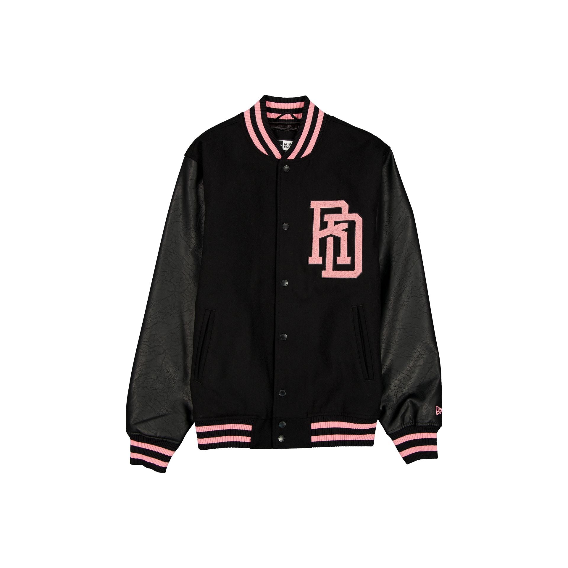 new era Black Bomber Jacket