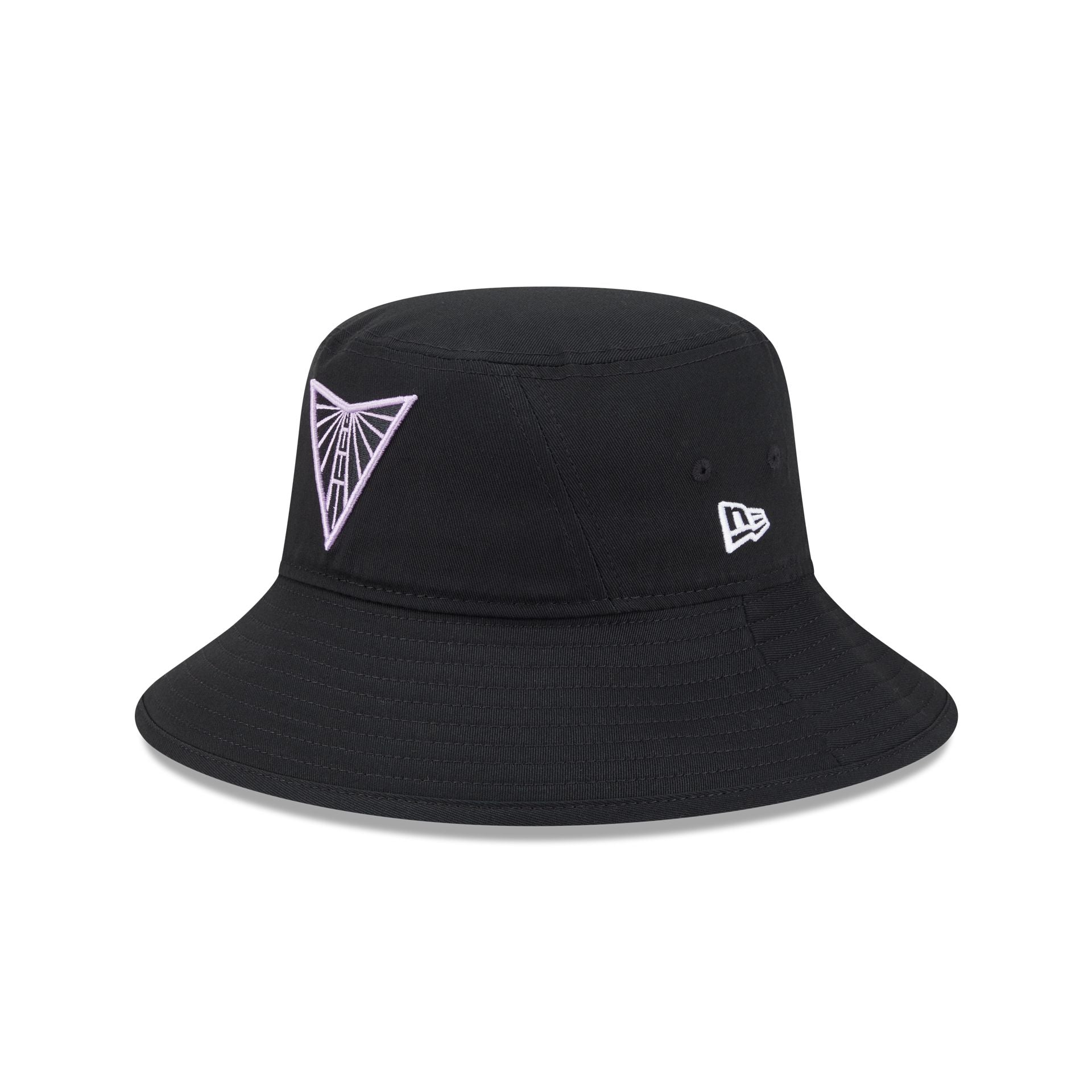 new era Black Bucket Hat