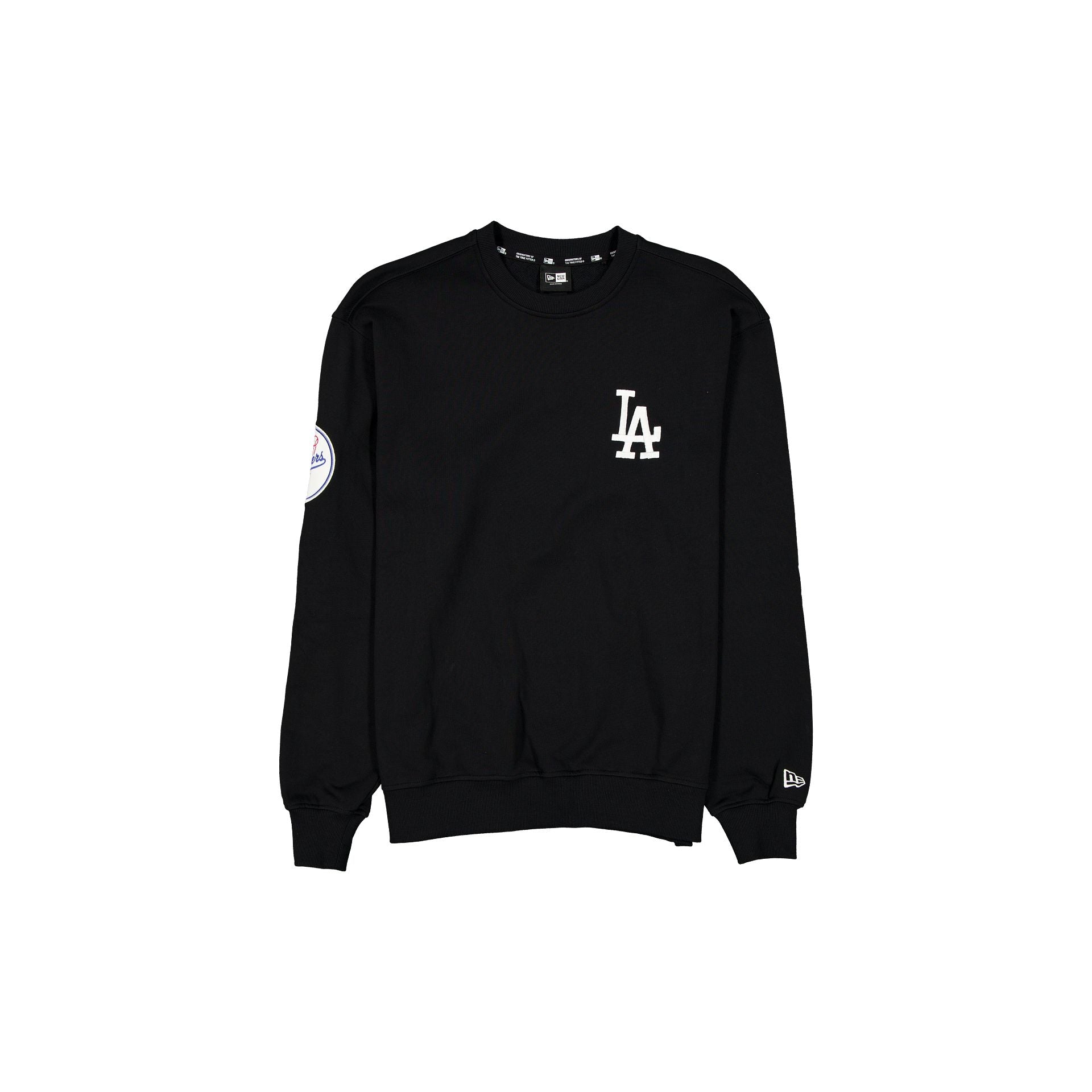 new era Black Crewneck