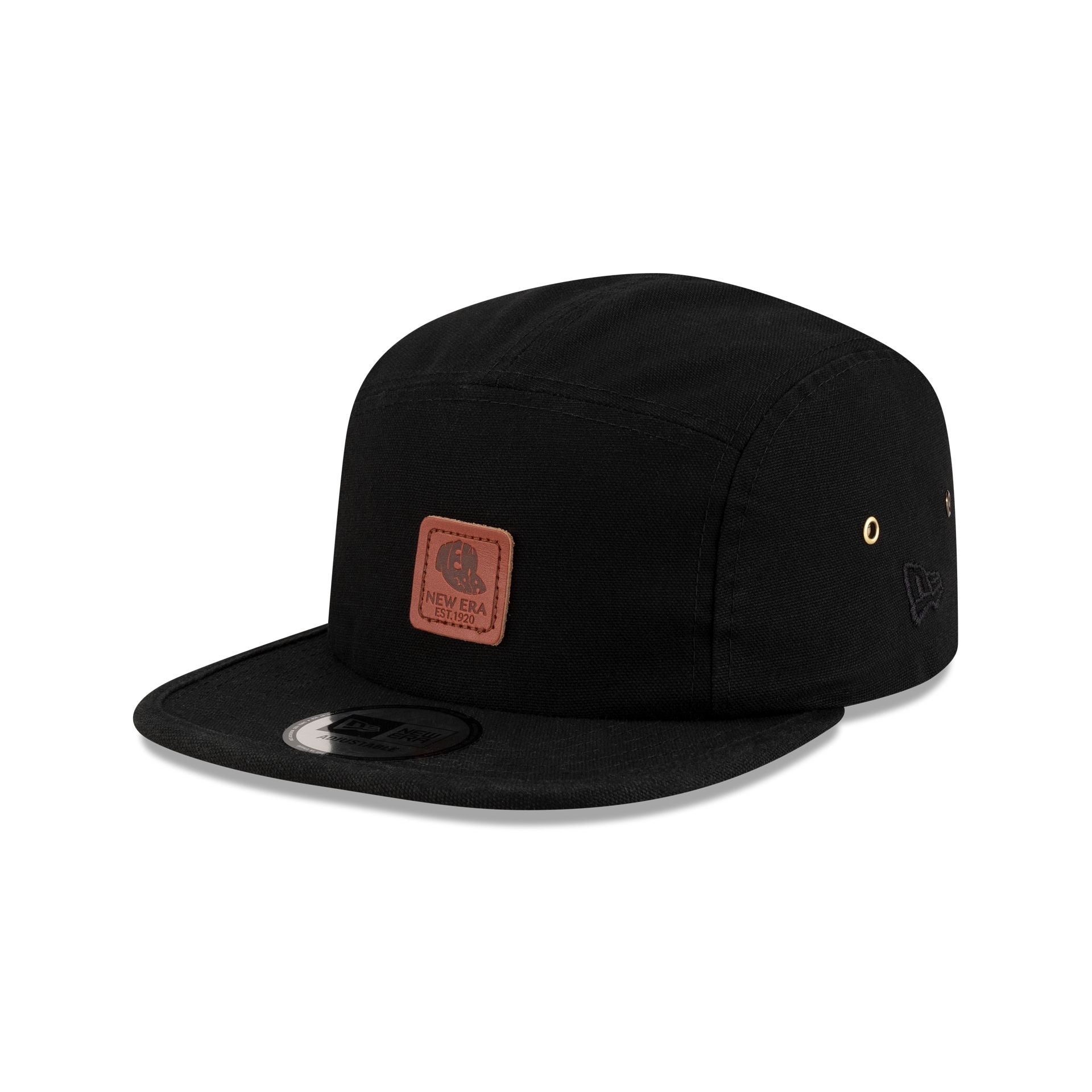 new era Black Duck Canvas Camper Strapback