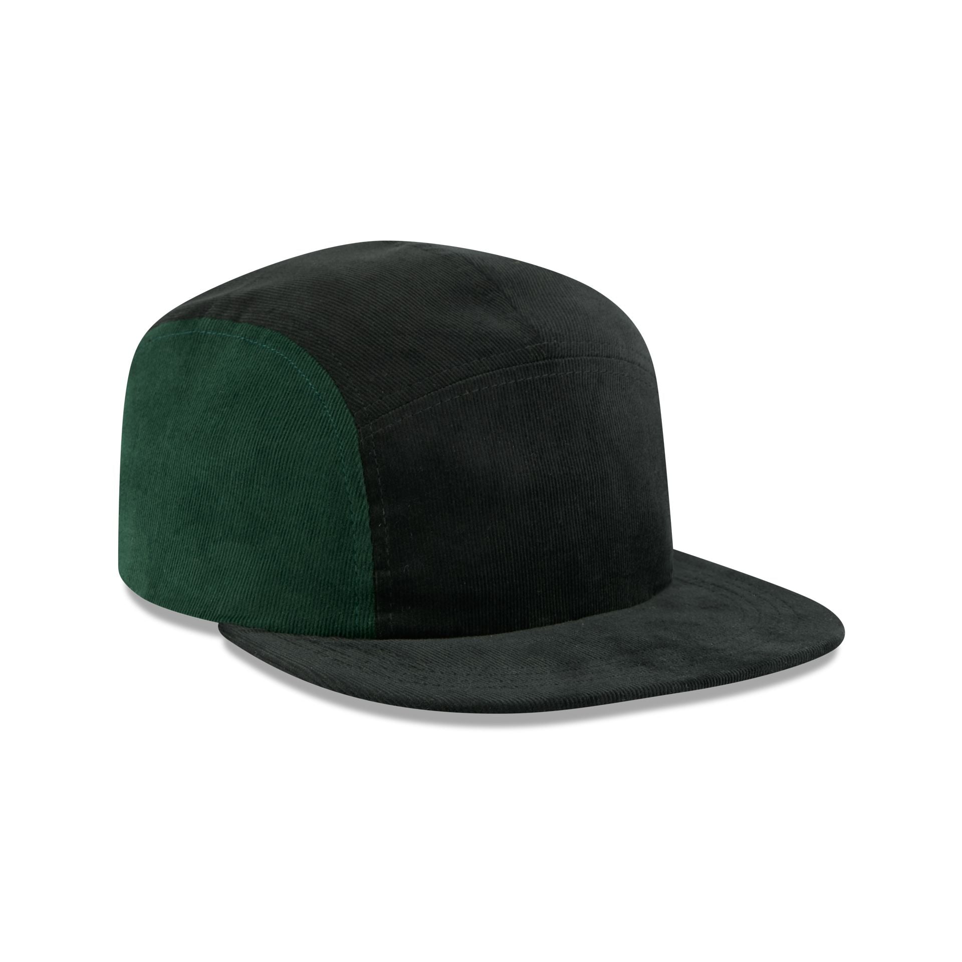 New Era Black Emerald Cord Camper Strapback