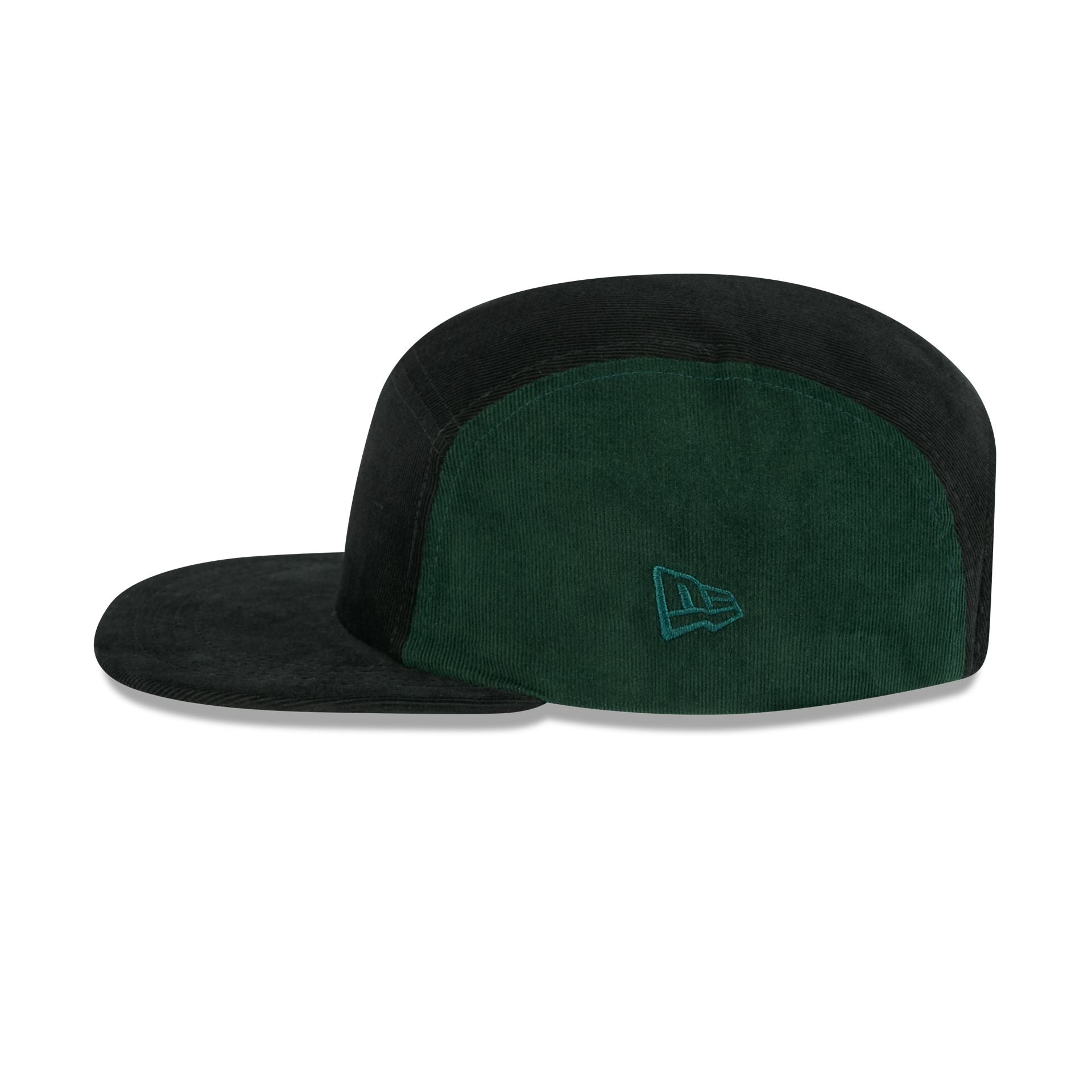 New Era Black Emerald Cord Camper Strapback